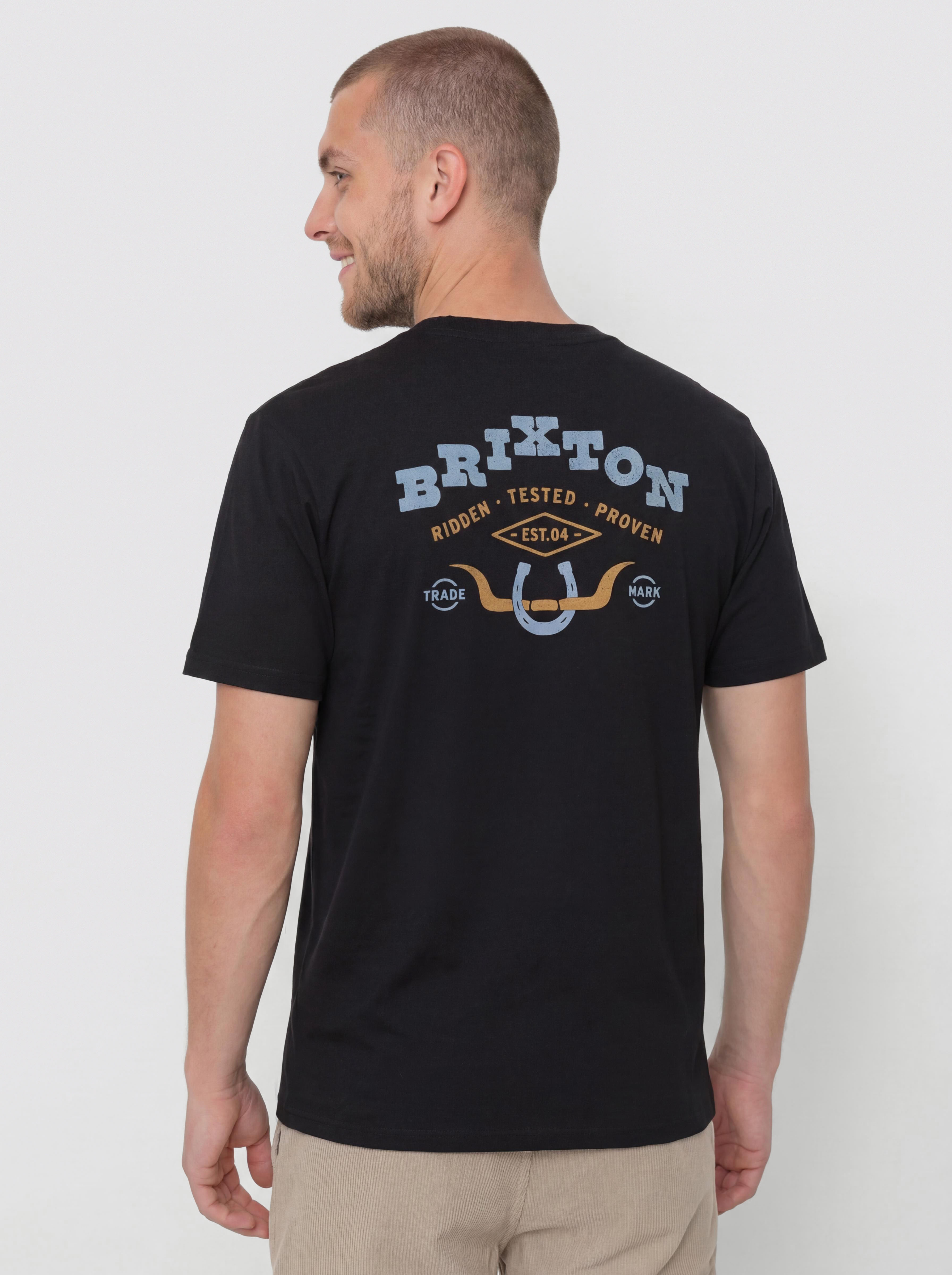 Brixton Beekman Std T-Shirt (black)