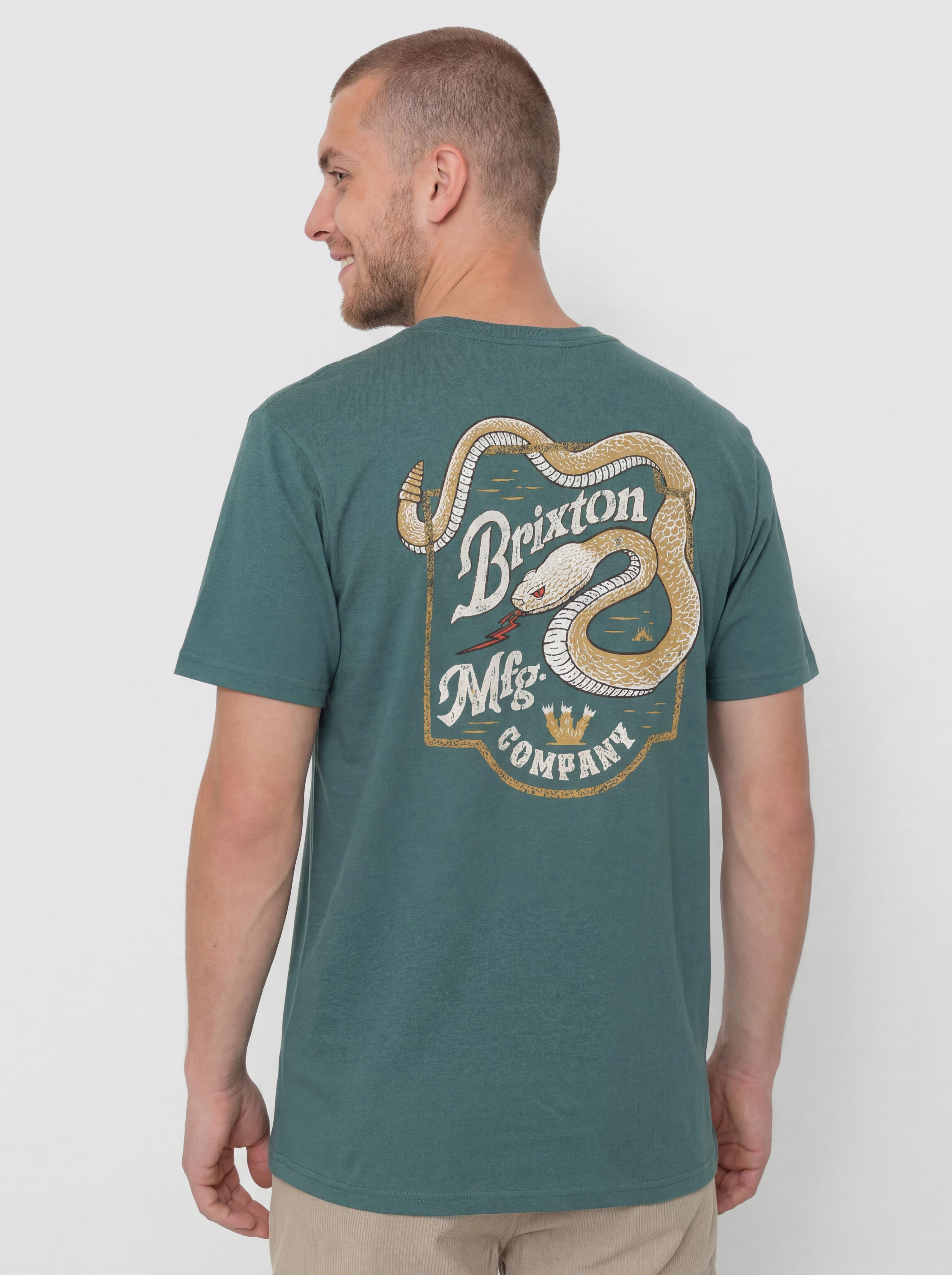 Brixton Rothwell Tlrt T-Shirt (night sage)