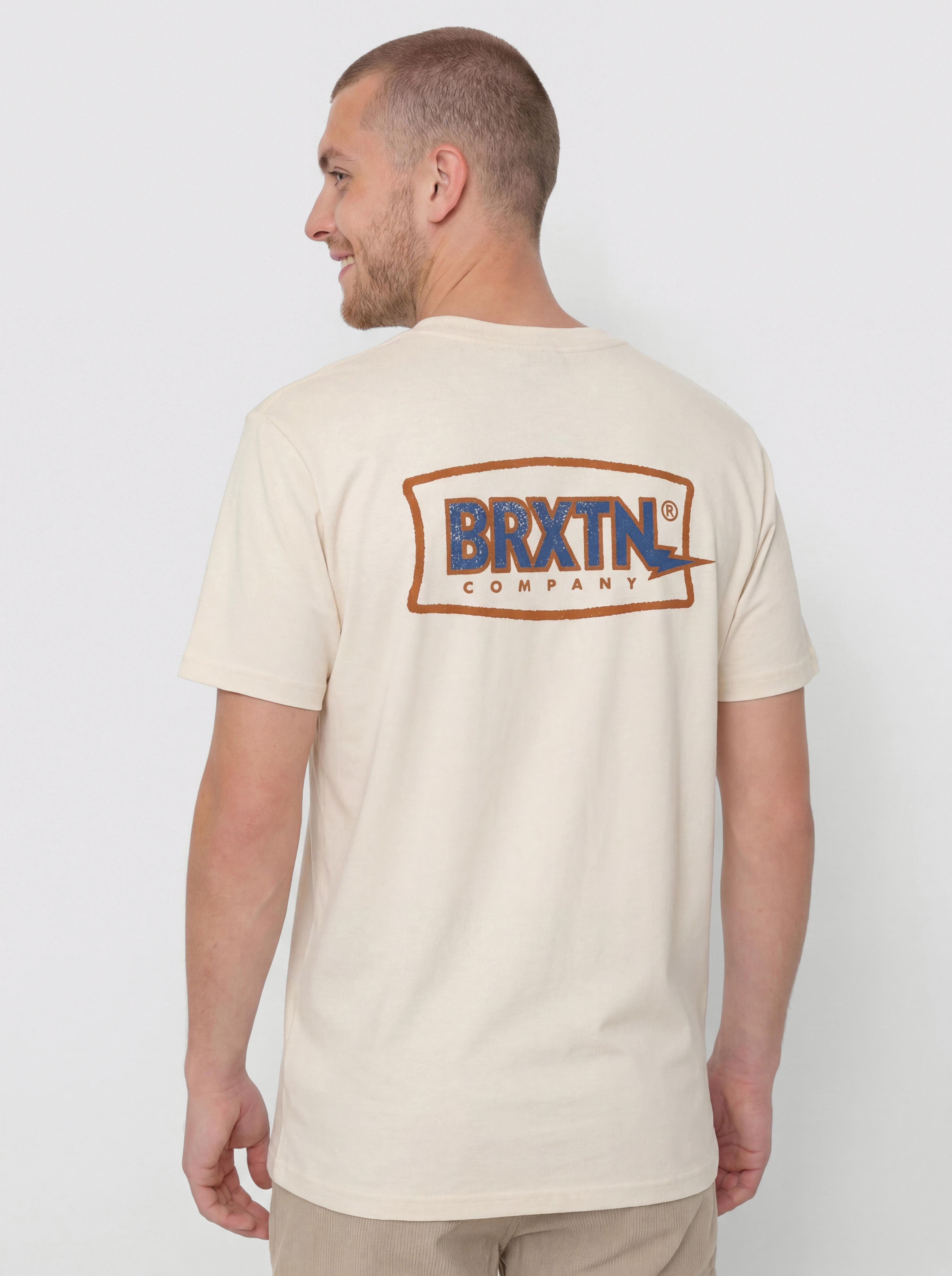 Brixton T-Shirt Lightning Std (cream)