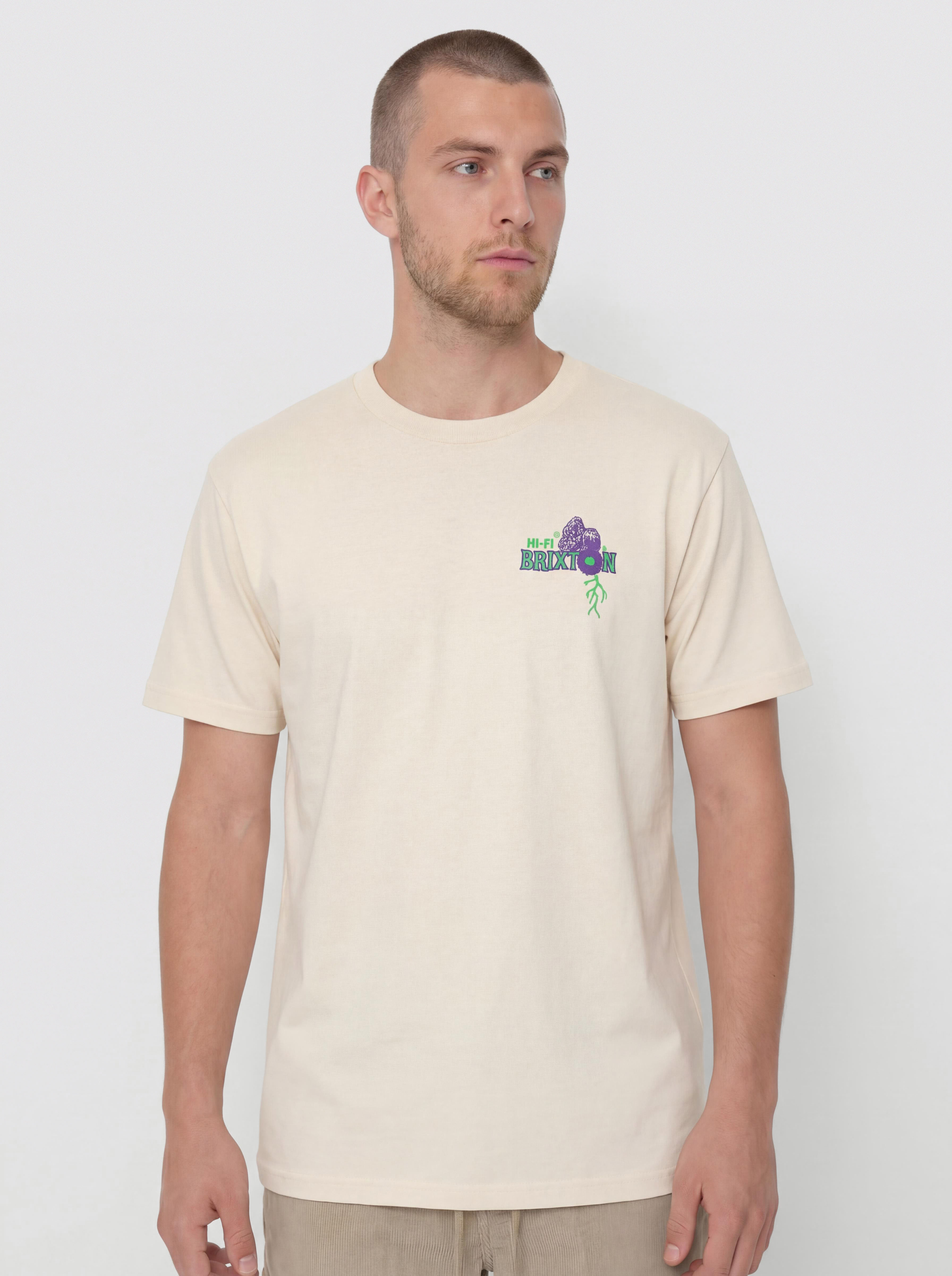 Brixton T-Shirt Maddox Std (cream)