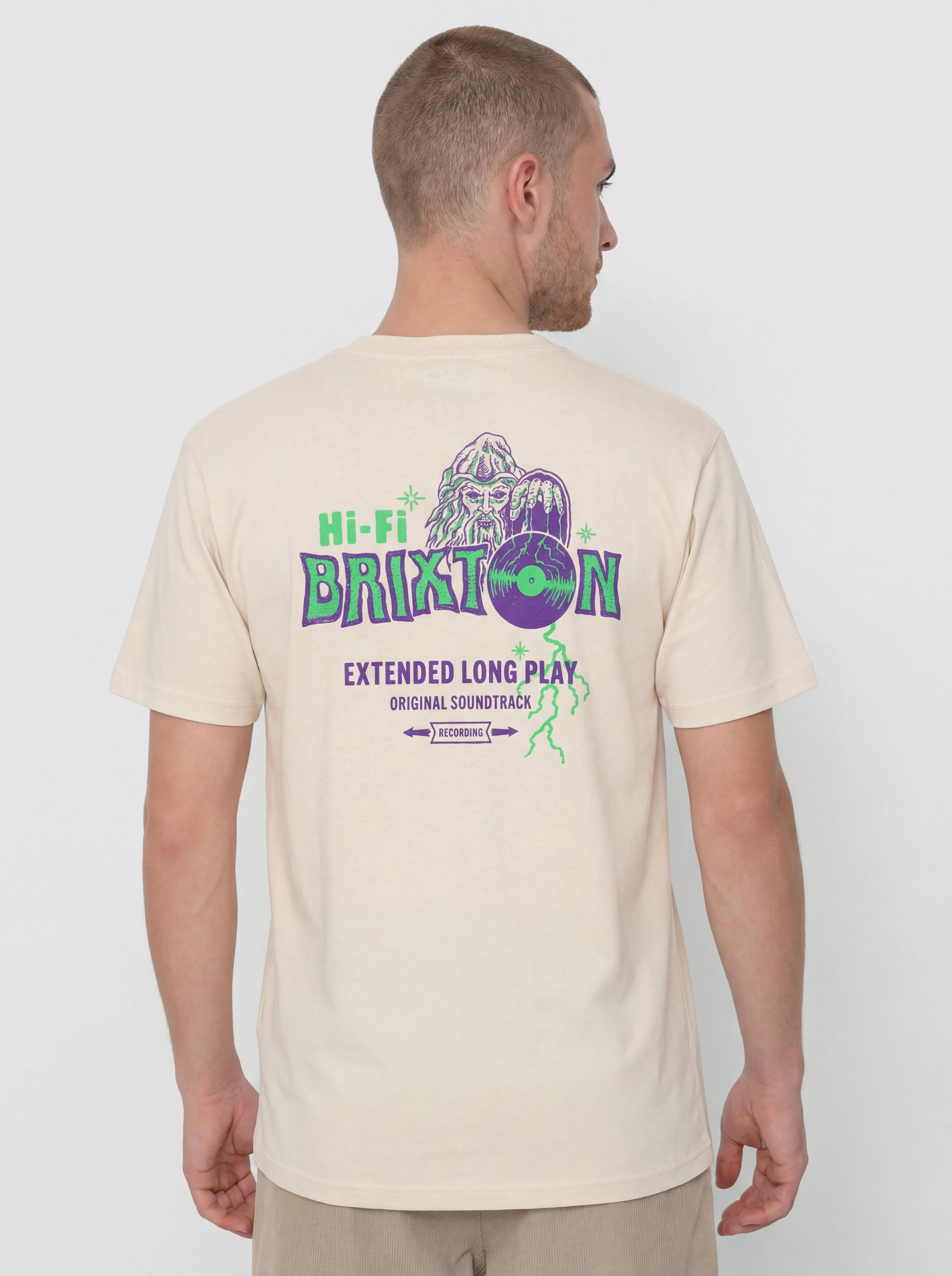 Brixton T-Shirt Maddox Std (cream)