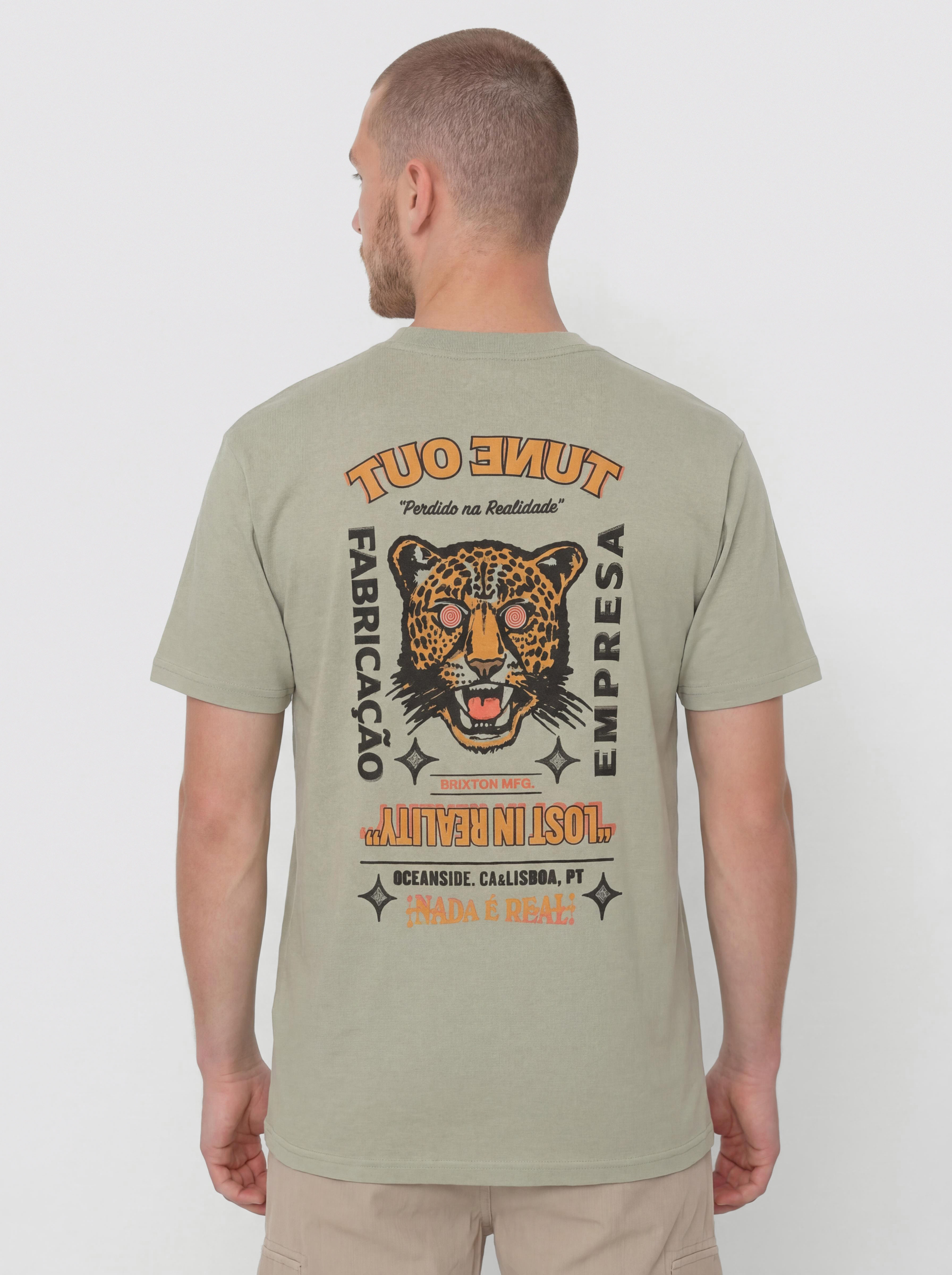 Brixton Getaway Std T-Shirt (desert green)