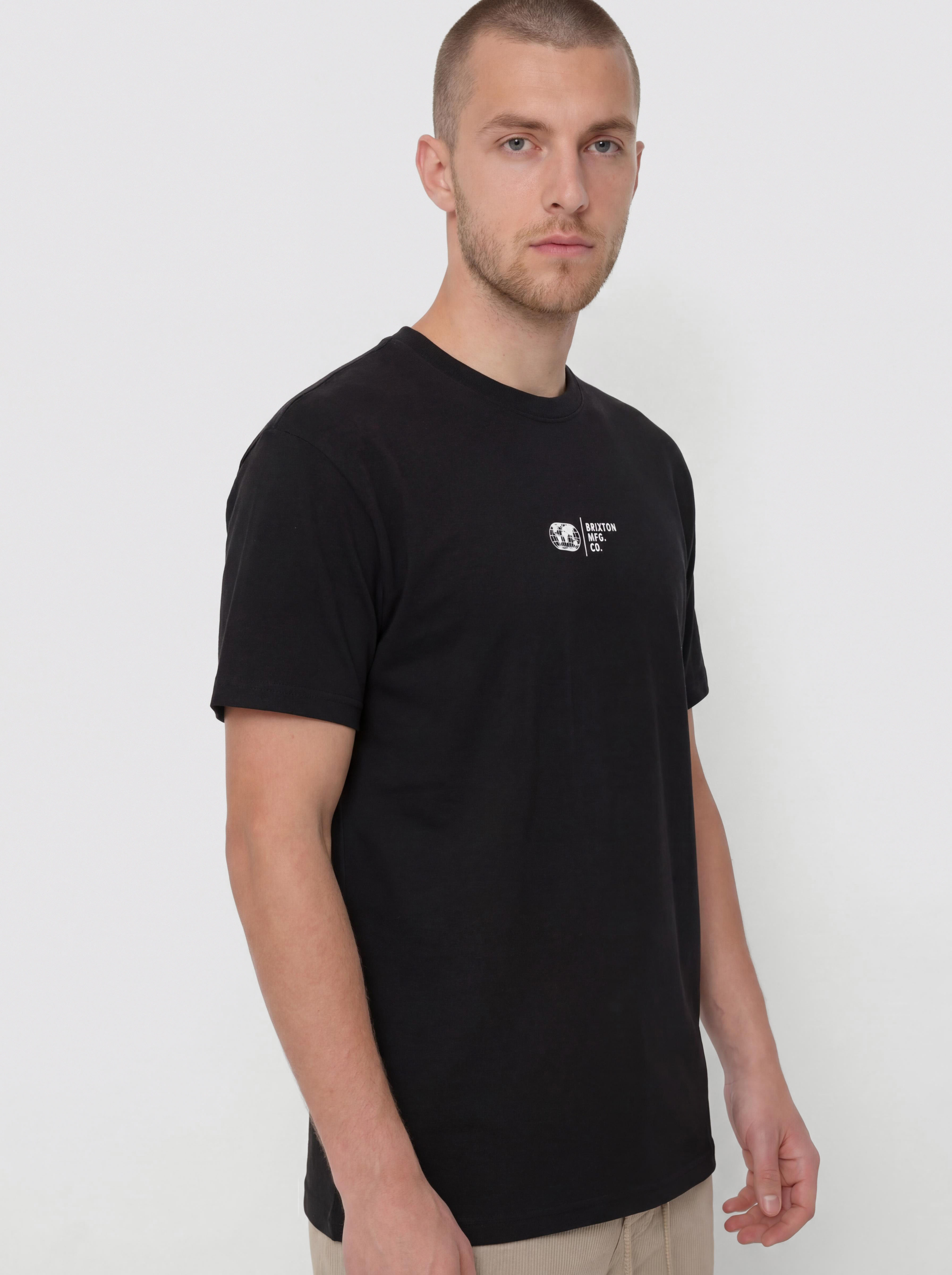 Brixton Union Hw Relaxed T-Shirt (black classic wash)