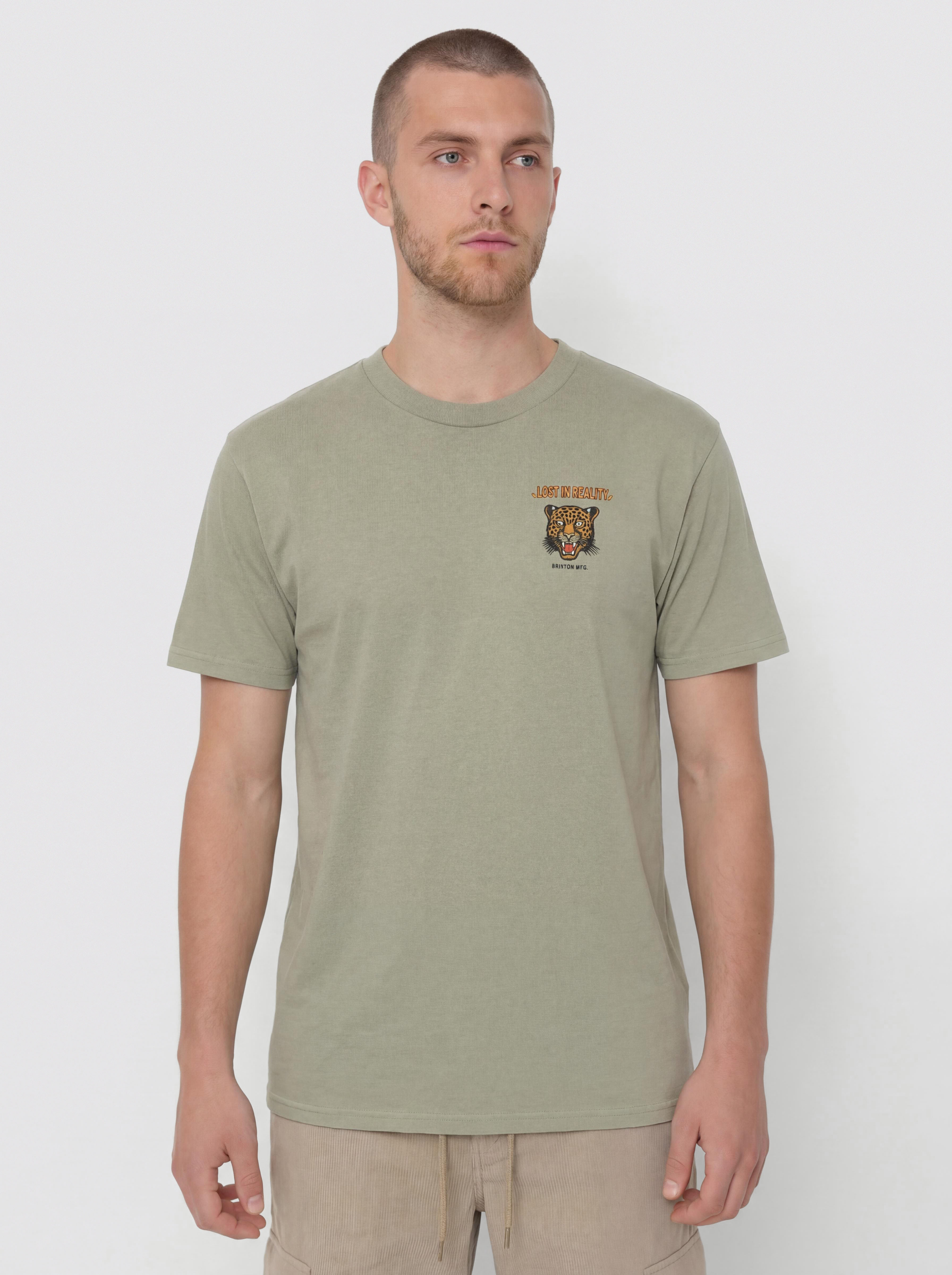 Brixton Getaway Std T-Shirt (desert green)