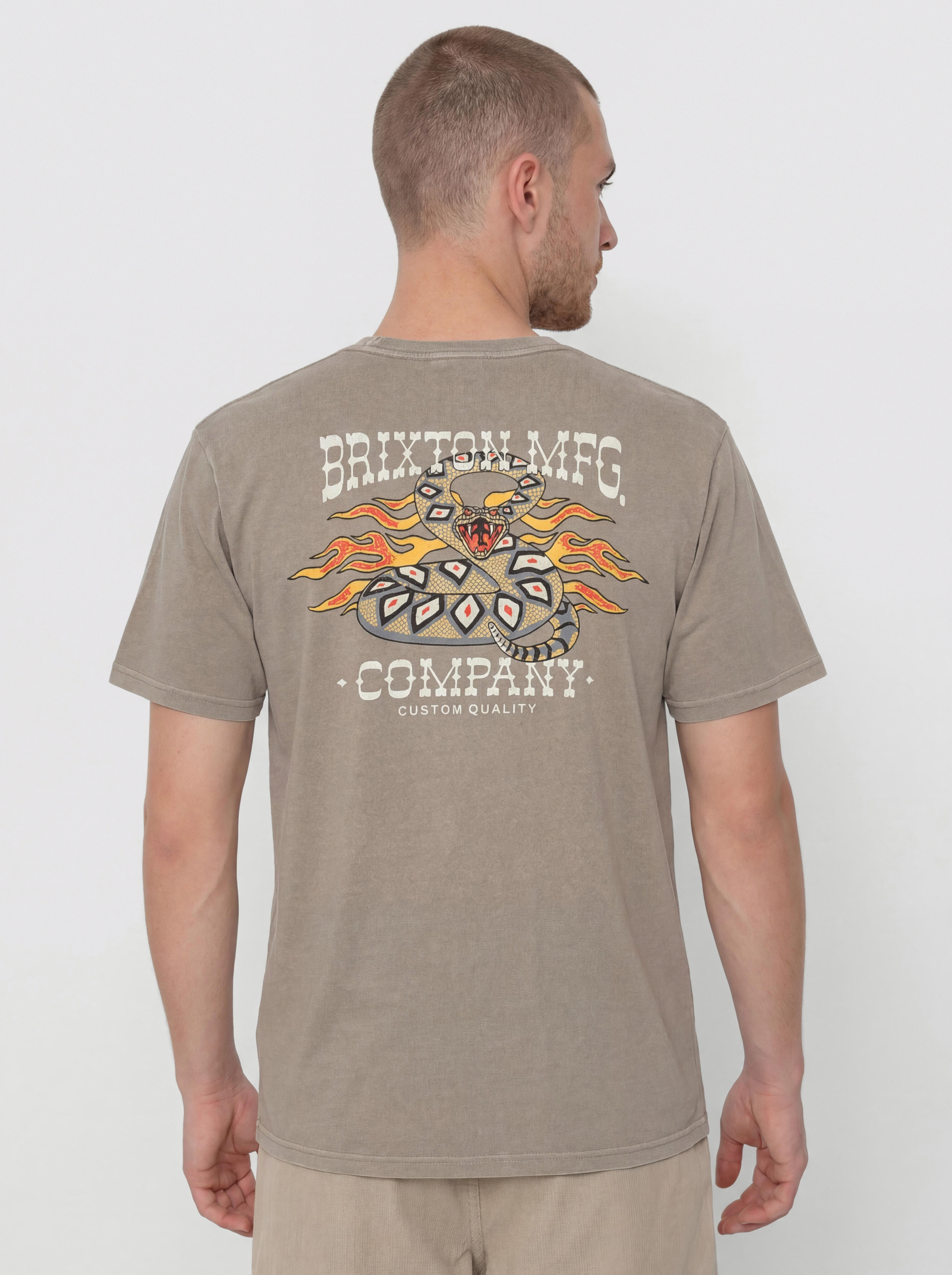 Brixton Hardee Stt T-Shirt (cinder worn wash)