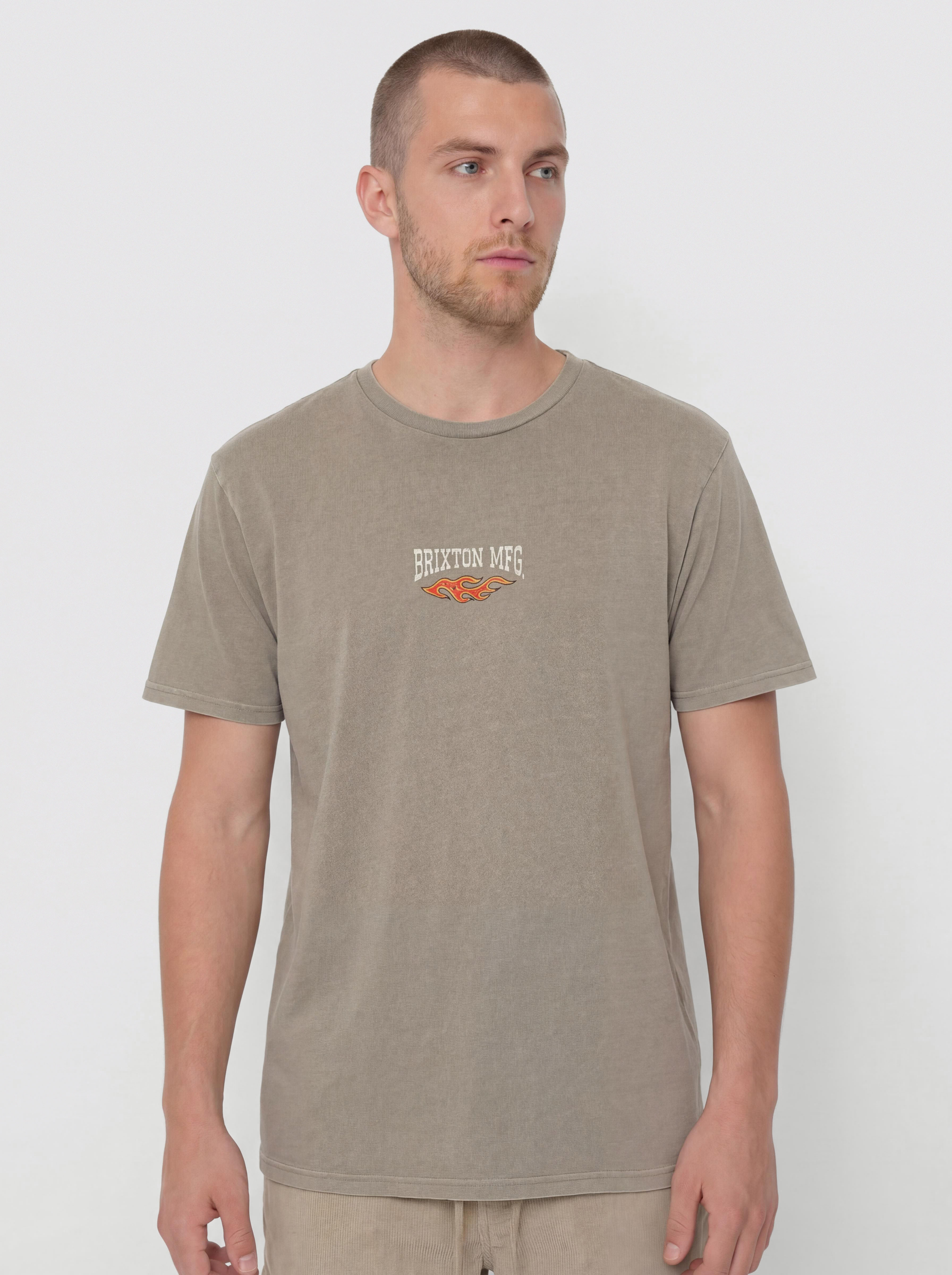 Brixton Hardee Stt T-Shirt (cinder worn wash)