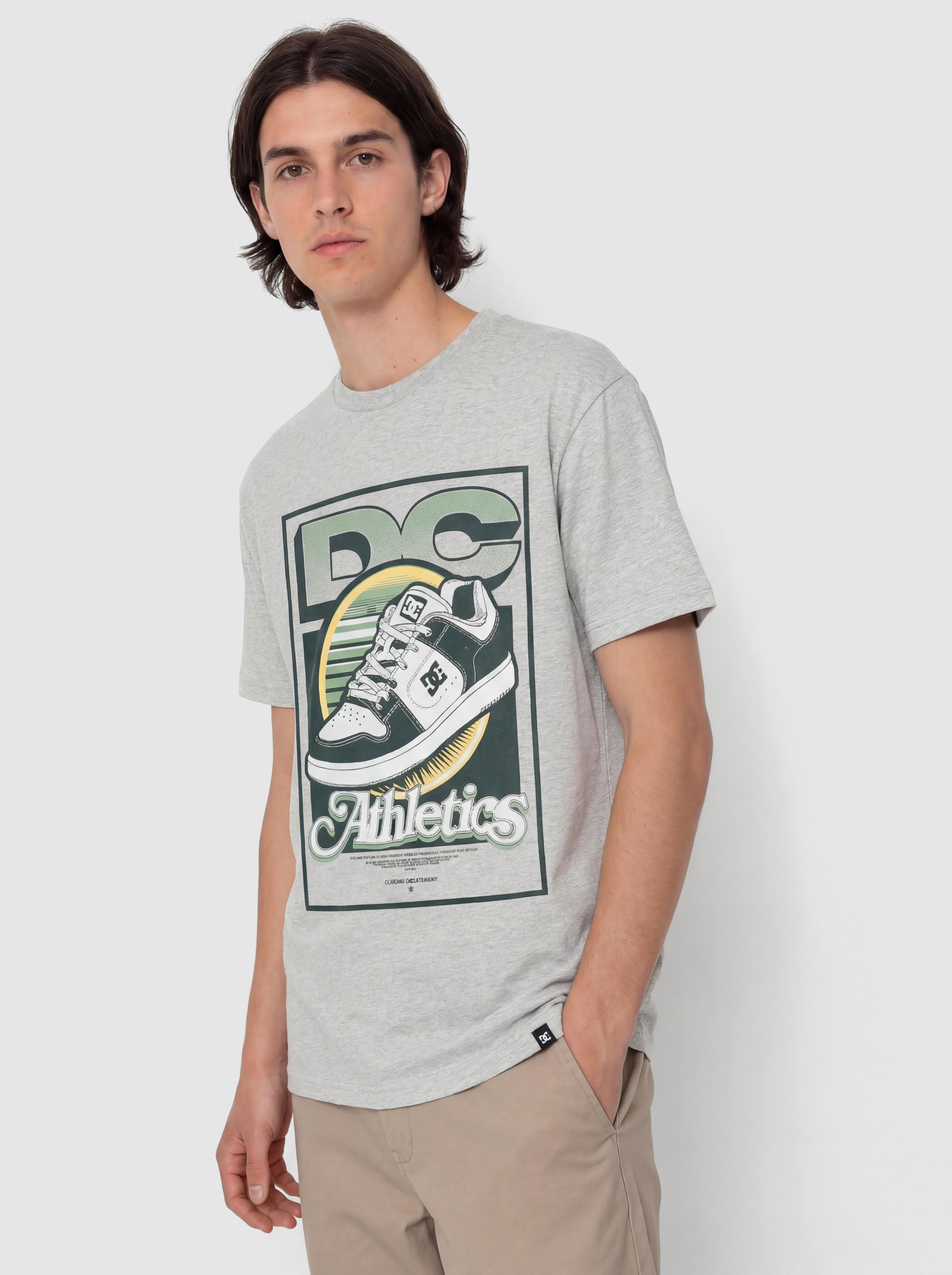 DC Manteca Tribute T-Shirt (light heather grey)