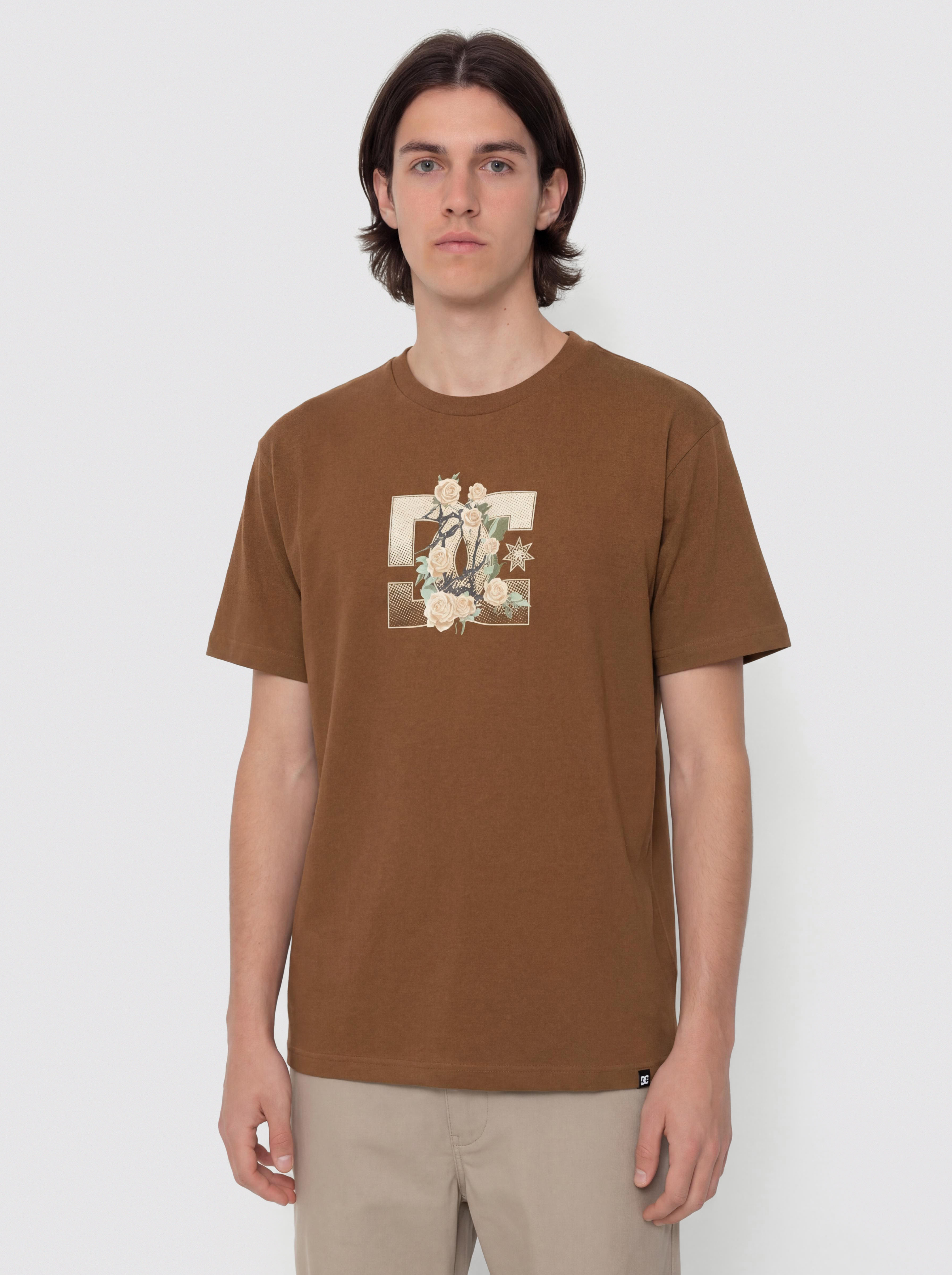 DC Rose And Thorn Star T-Shirt (toffee)