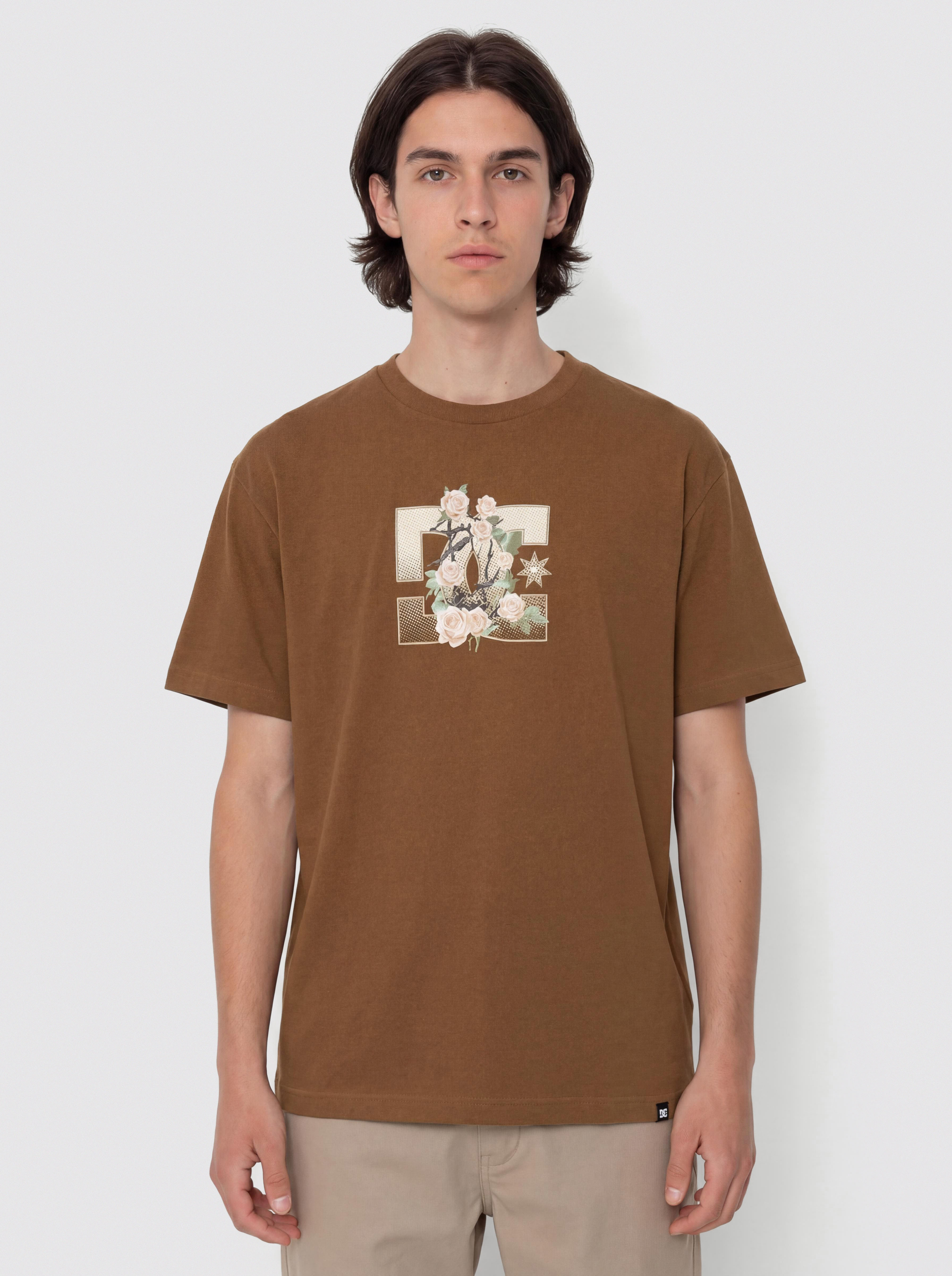 DC Rose And Thorn Star T-Shirt (toffee)