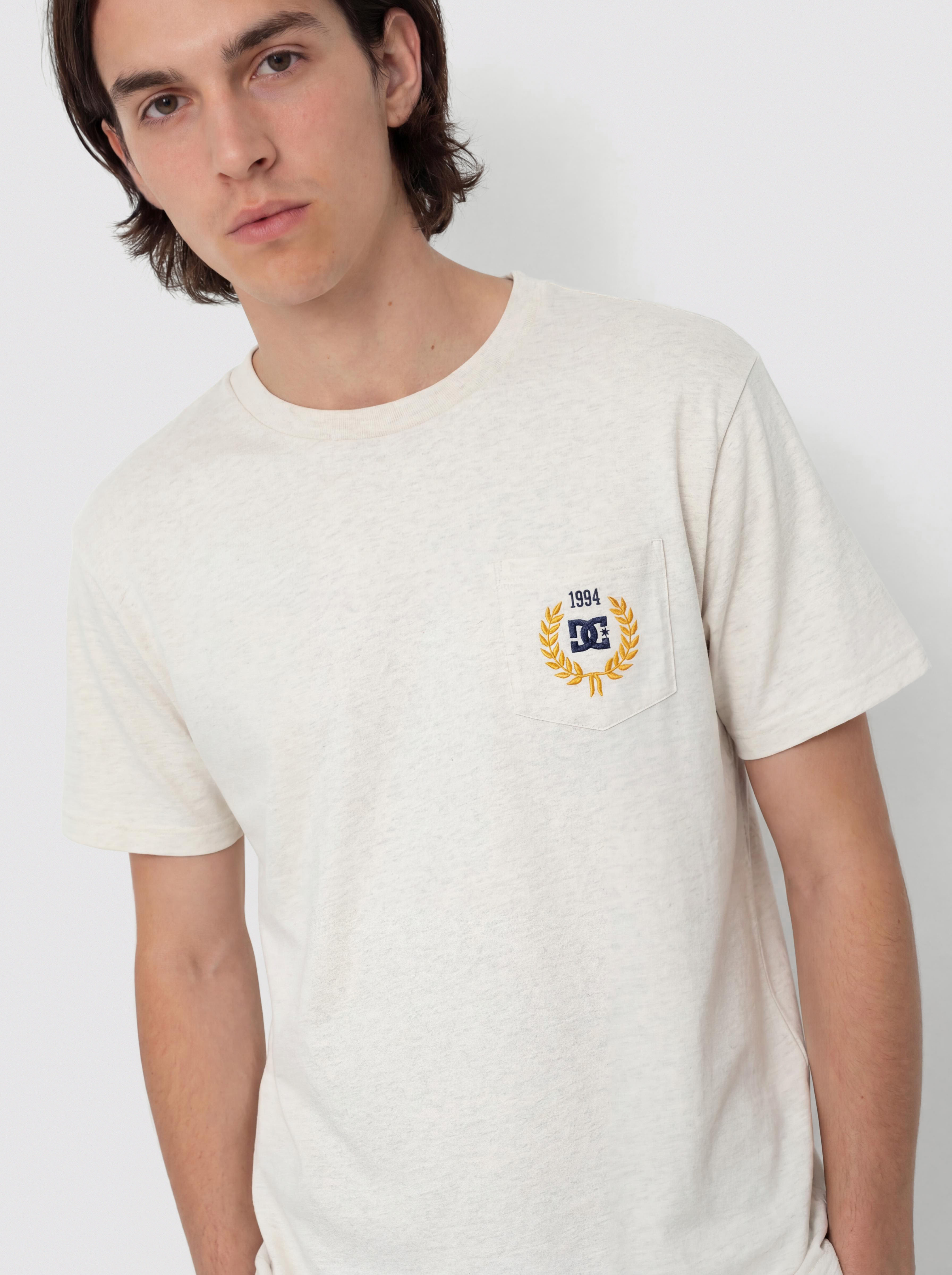 DC Freshman Pocket T-Shirt (snow heather)