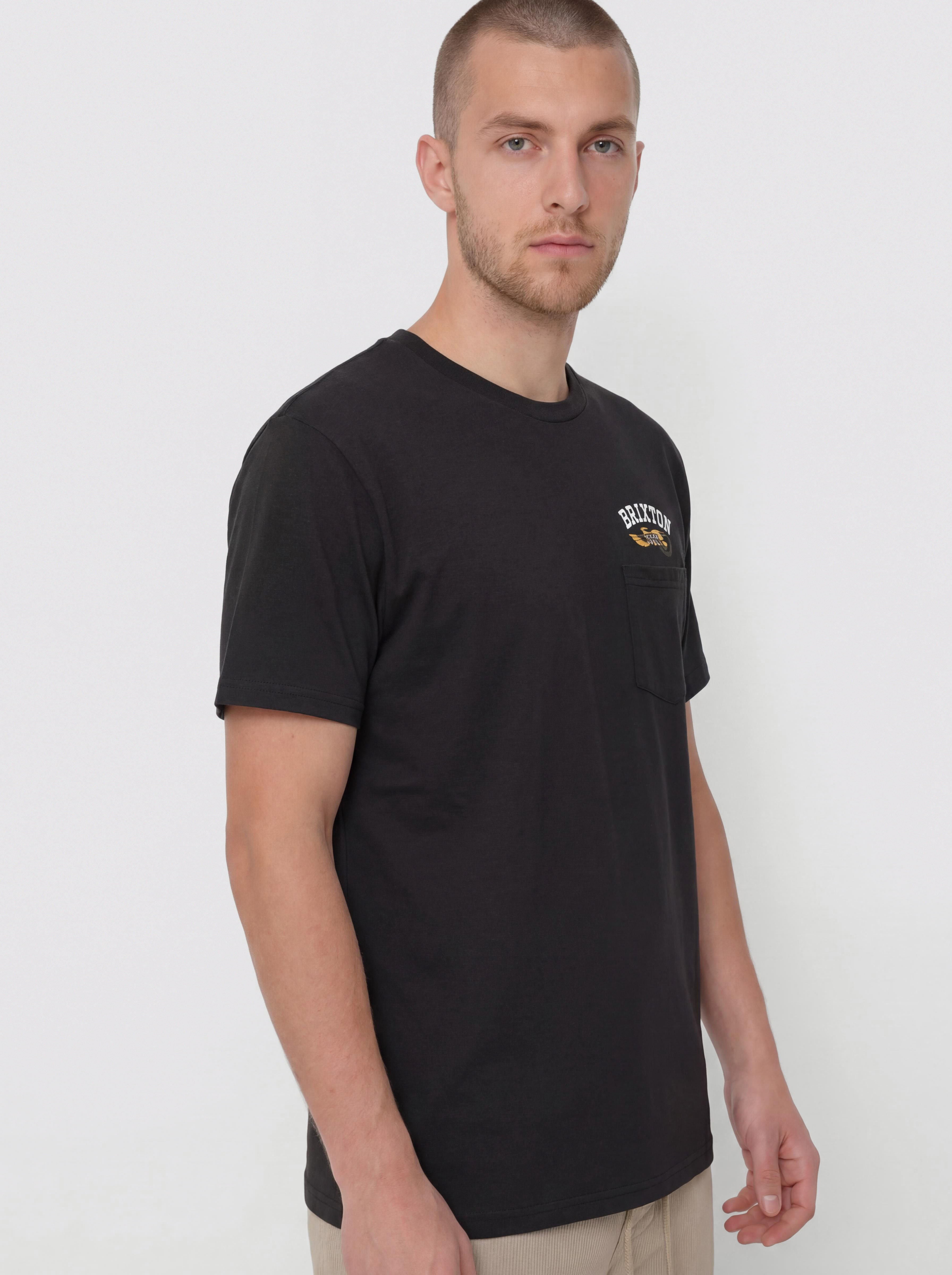 Brixton Roller Tlrt Pkt T-Shirt (black)