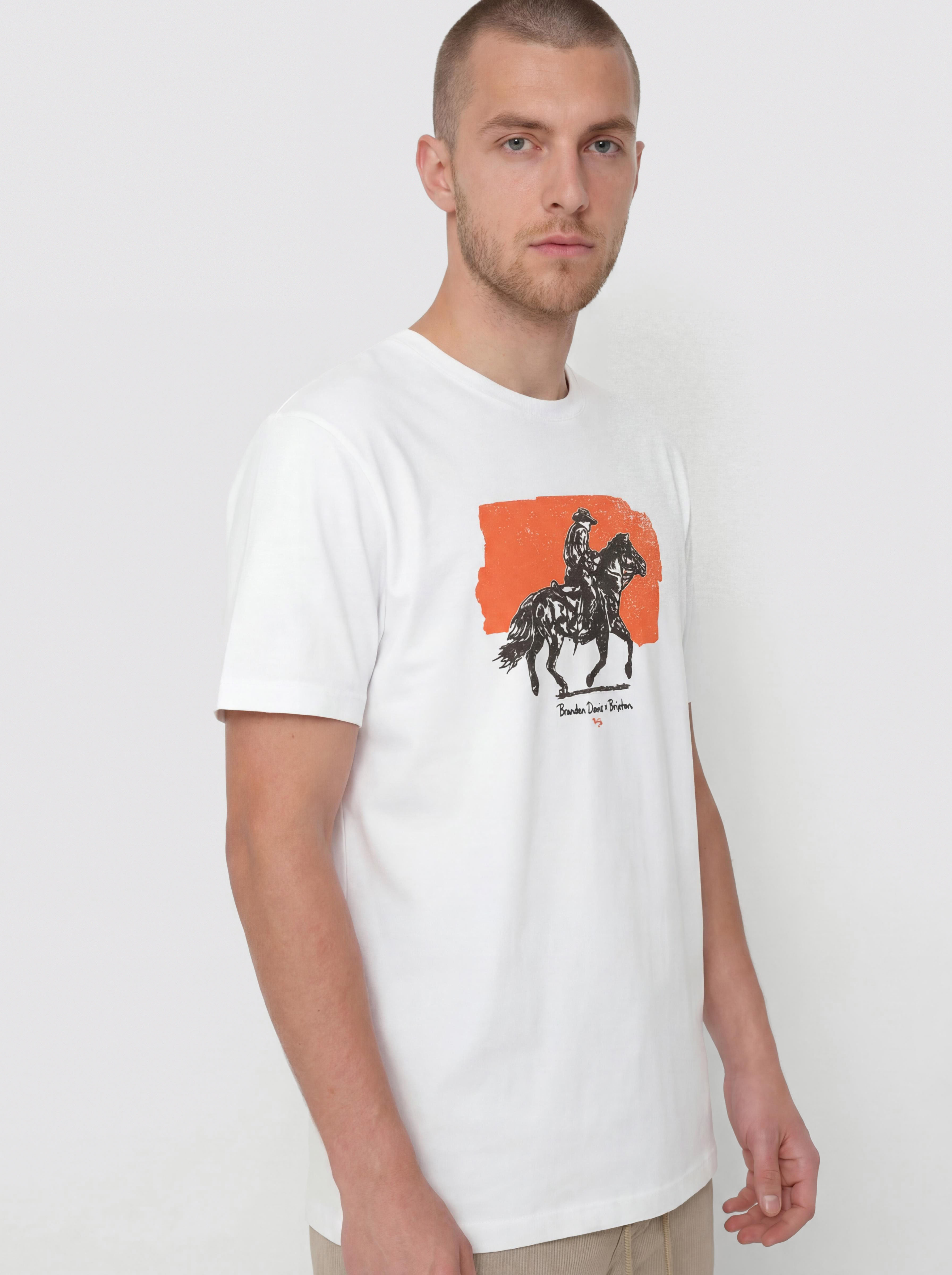 Brixton Duston Std T-Shirt (white)