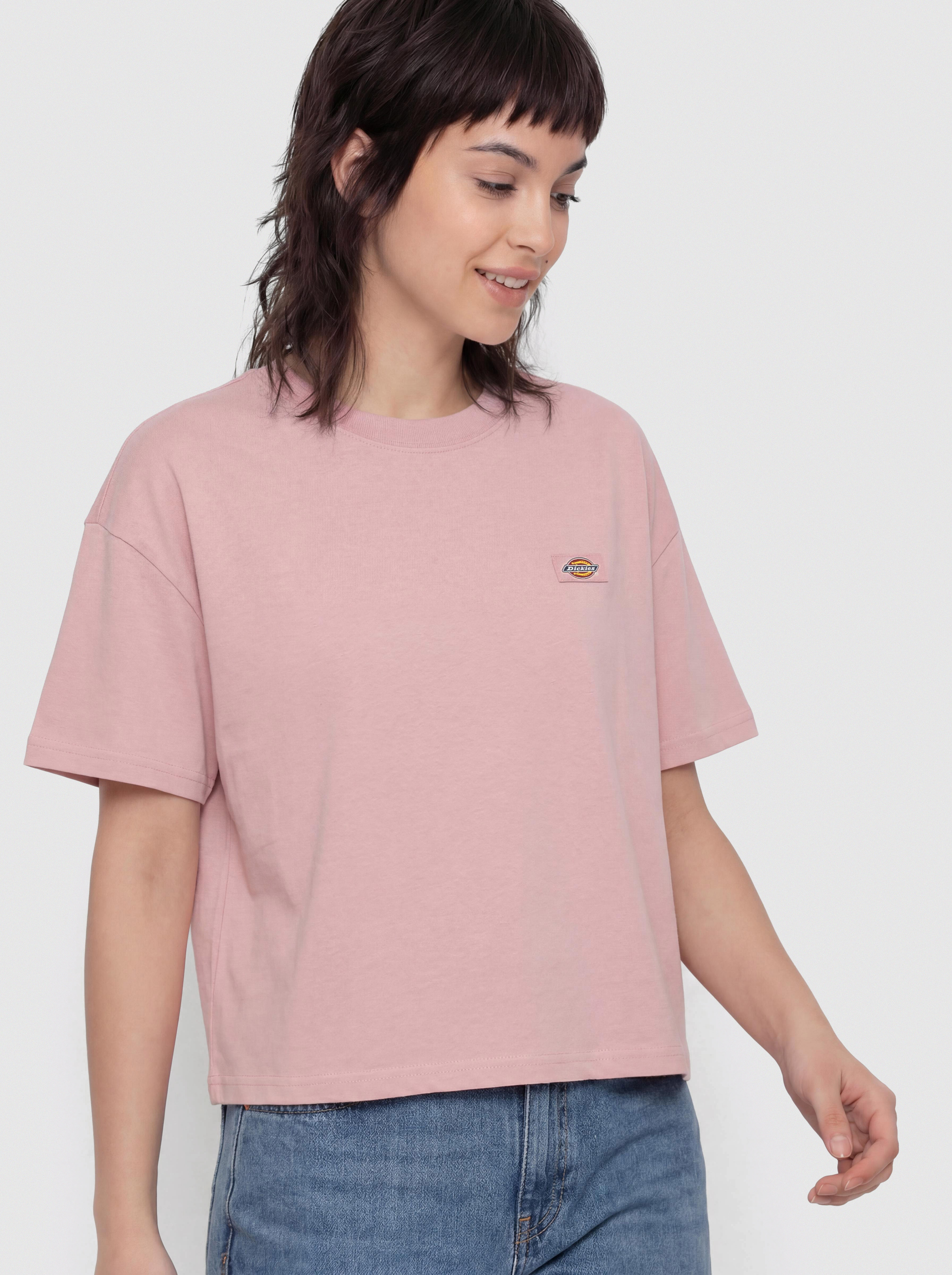 Dickies T-Shirt Oakport Boxy Wmn (bridal rose)