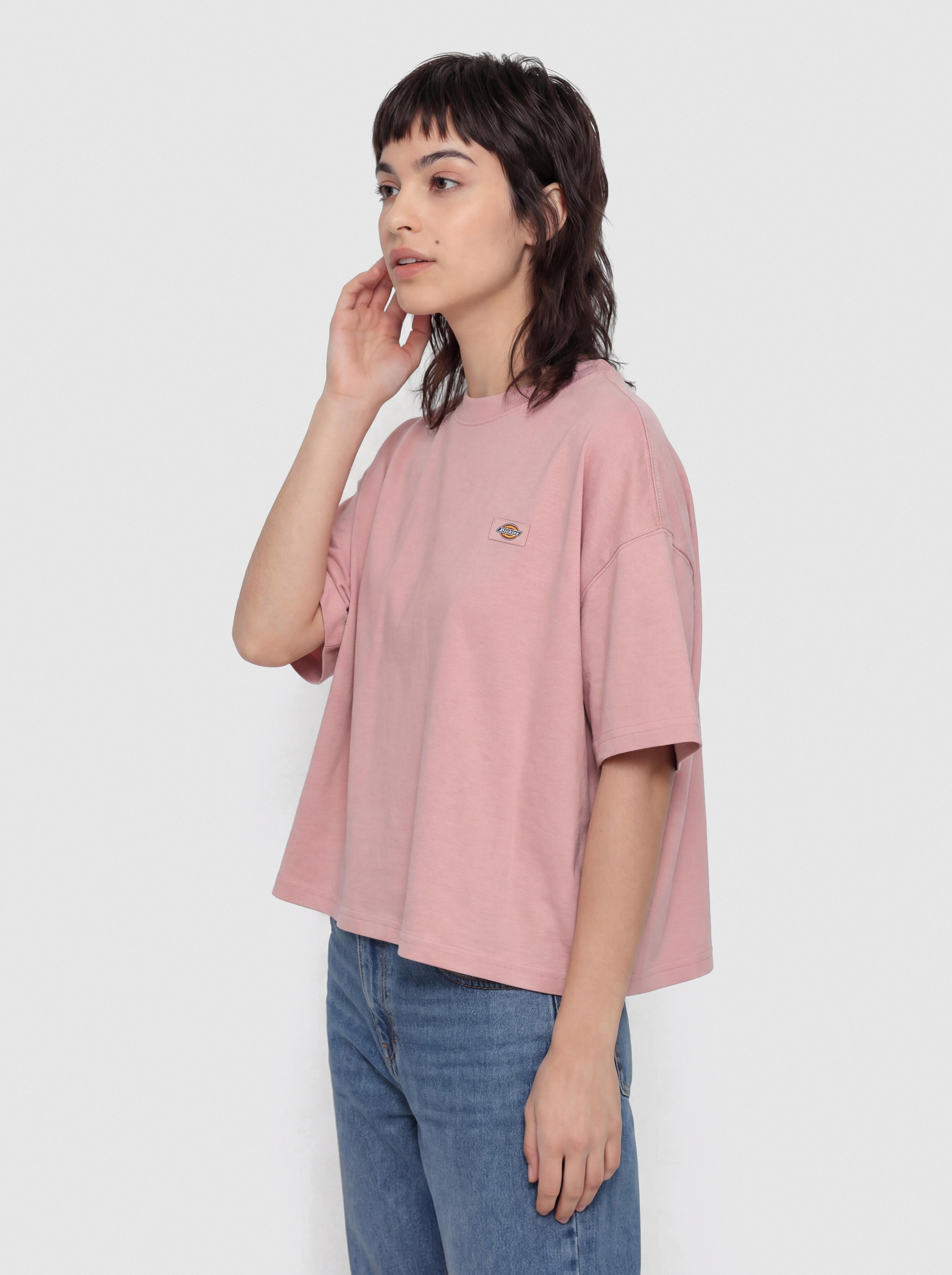 Dickies T-Shirt Oakport Boxy Wmn (bridal rose)