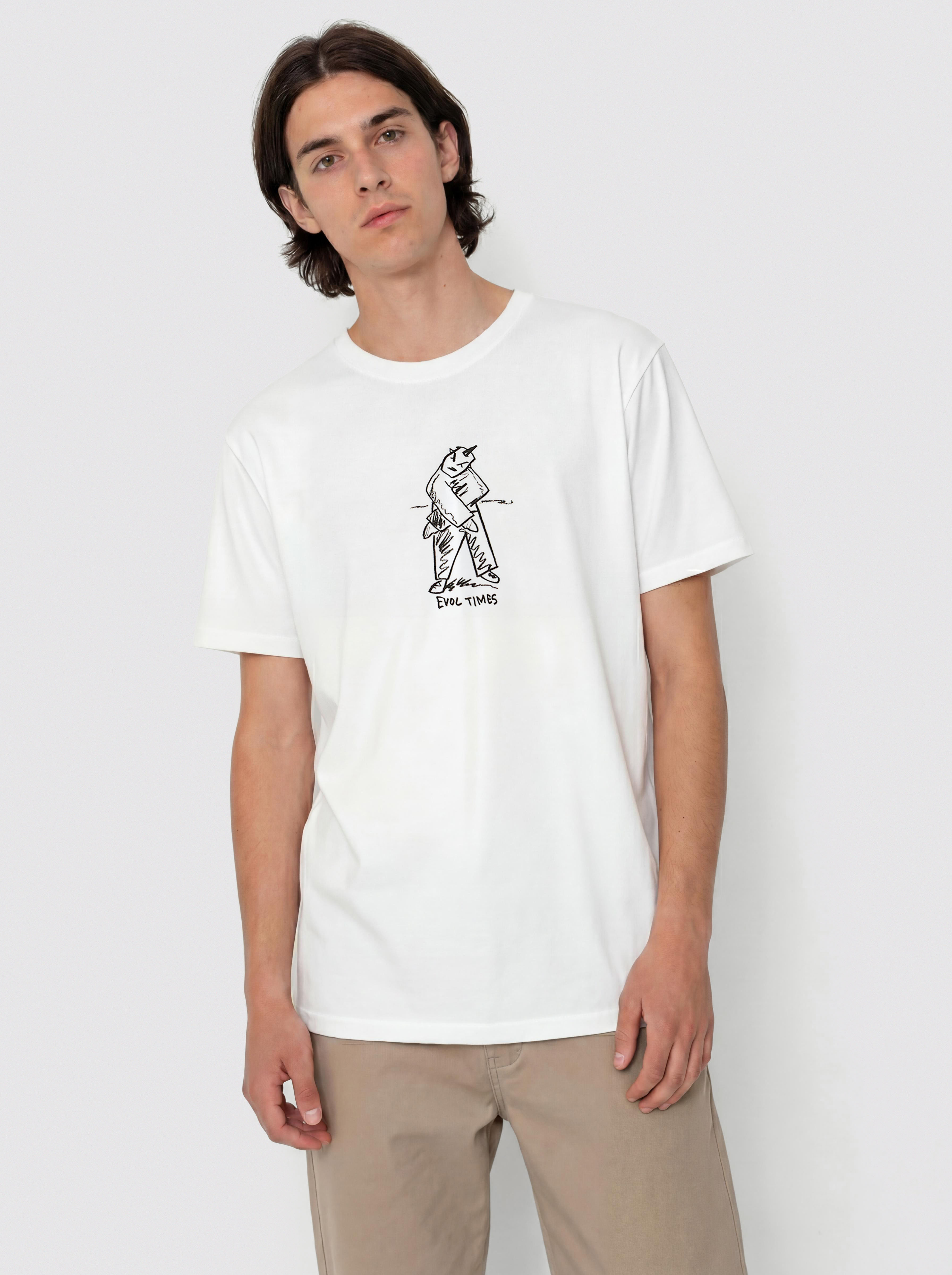 Polar Skate T-Shirt Evol Times (white)