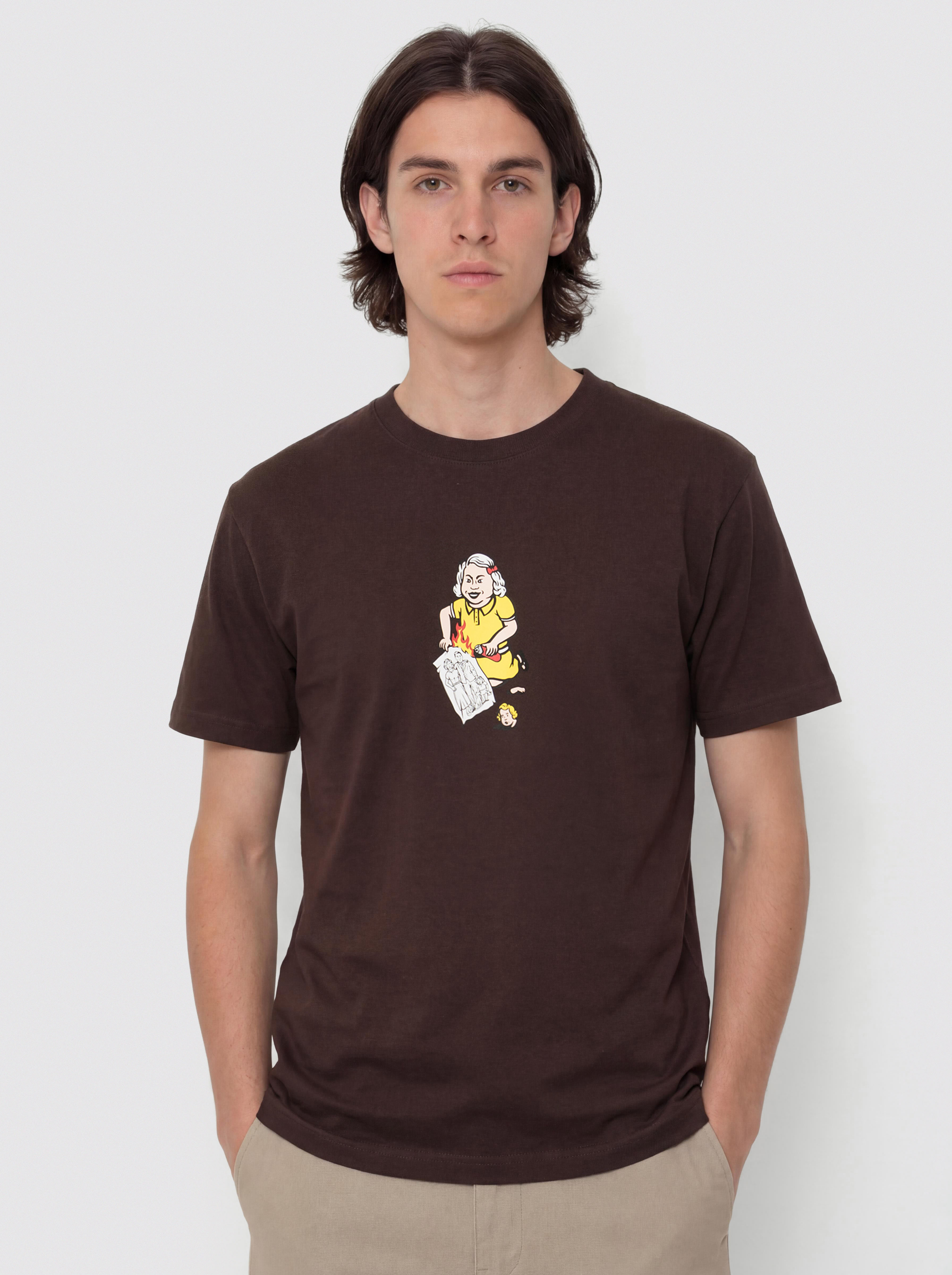 Polar Skate Family Affair T-Shirt (chocolate)