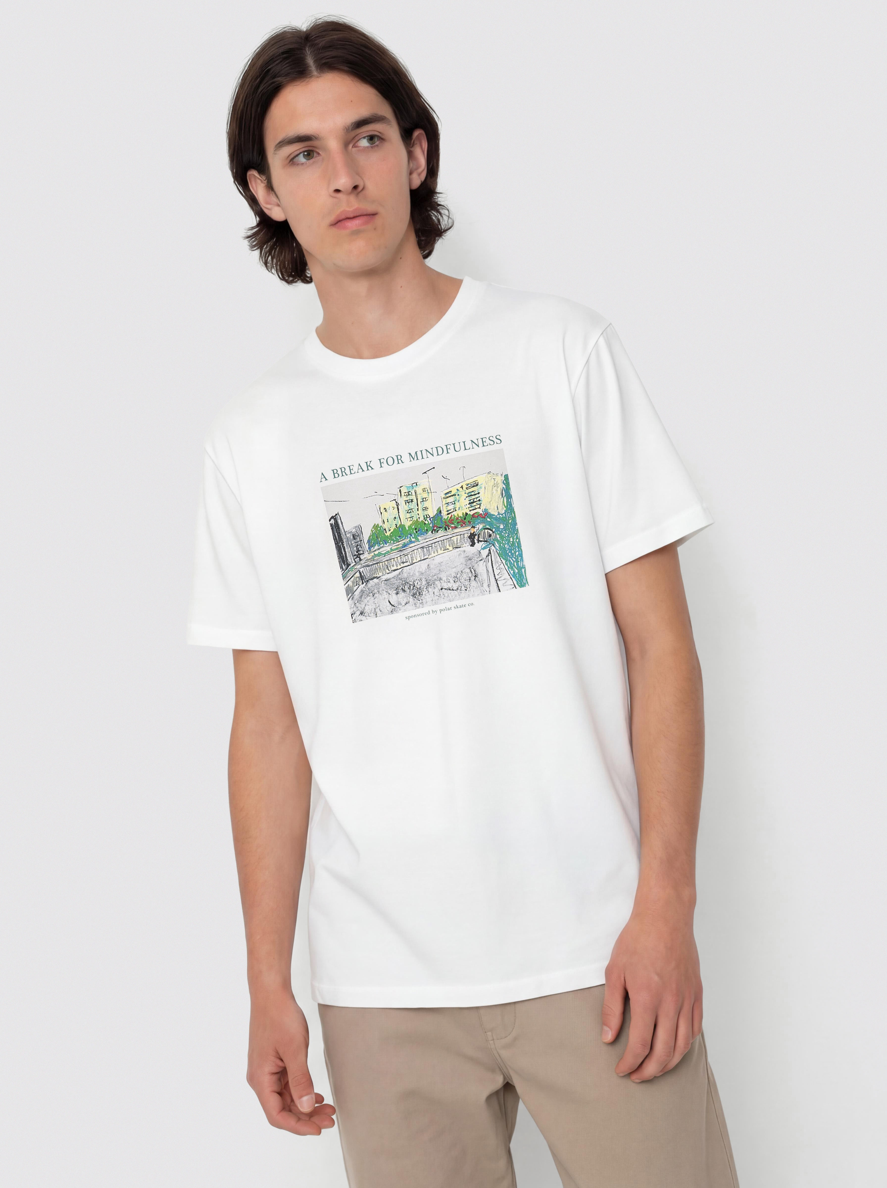 Polar Skate Mindfulness T-Shirt (white)