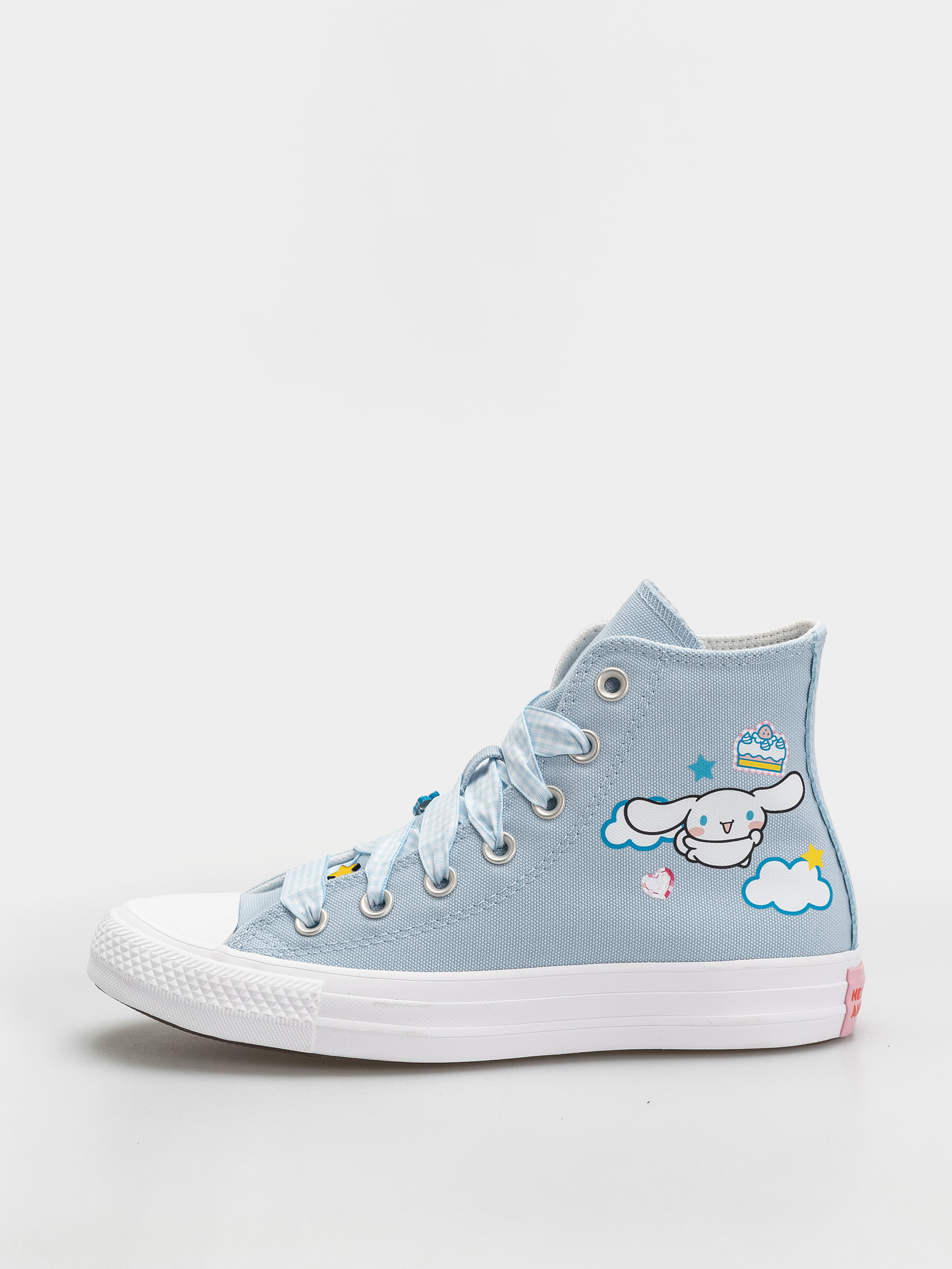 Converse Chuck Taylor All Star Hi Chucks (baby blue/white/pink)