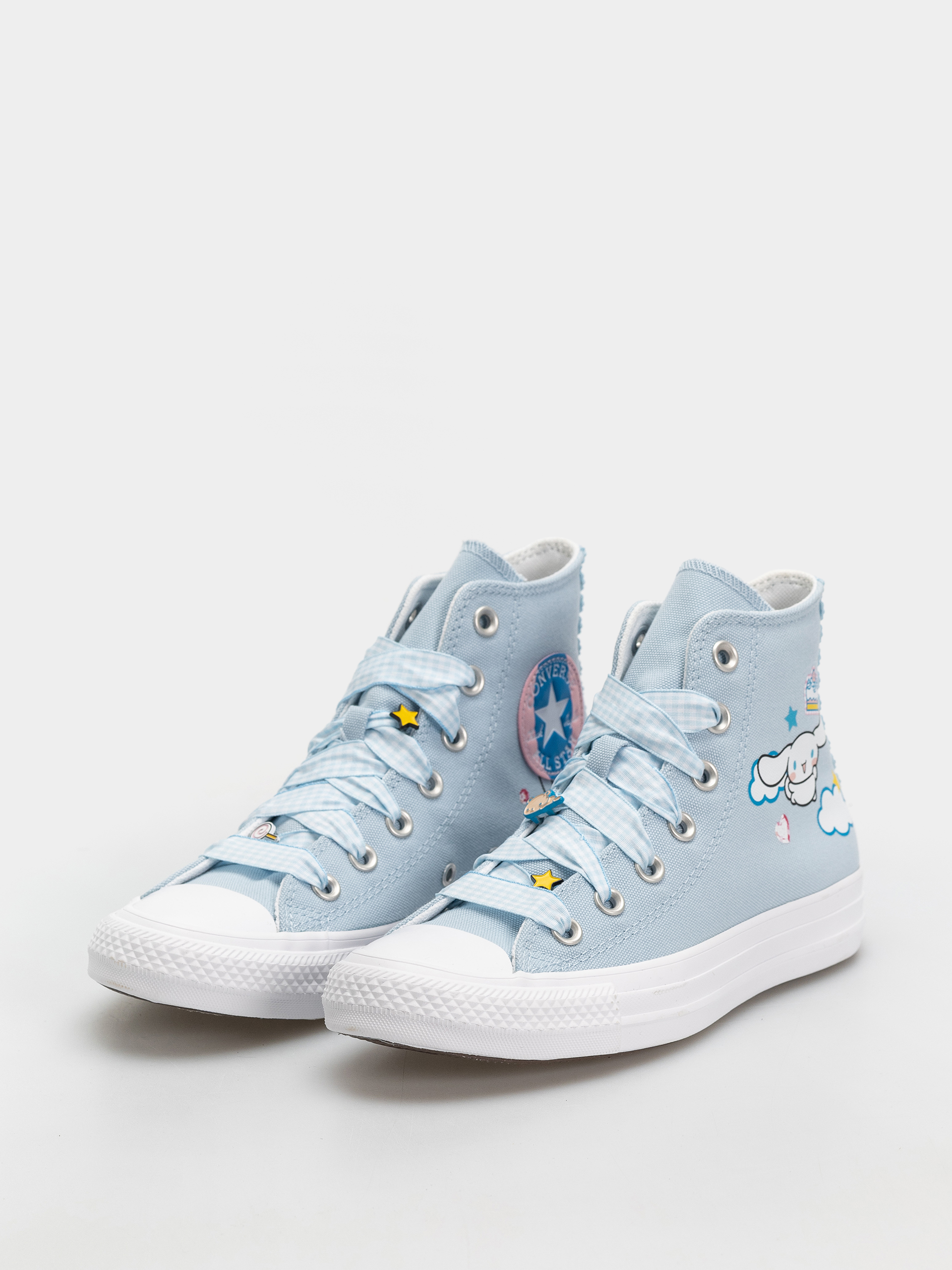 Converse Chuck Taylor All Star Hi Chucks (baby blue/white/pink)