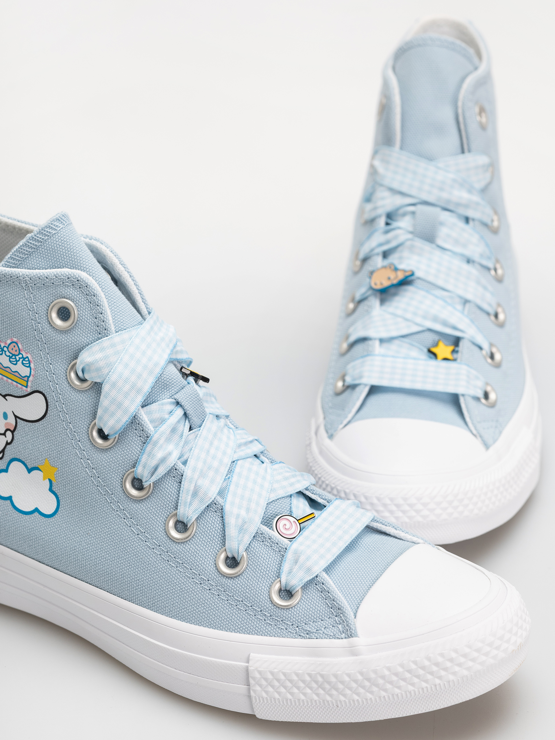 Converse Chuck Taylor All Star Hi Chucks (baby blue/white/pink)