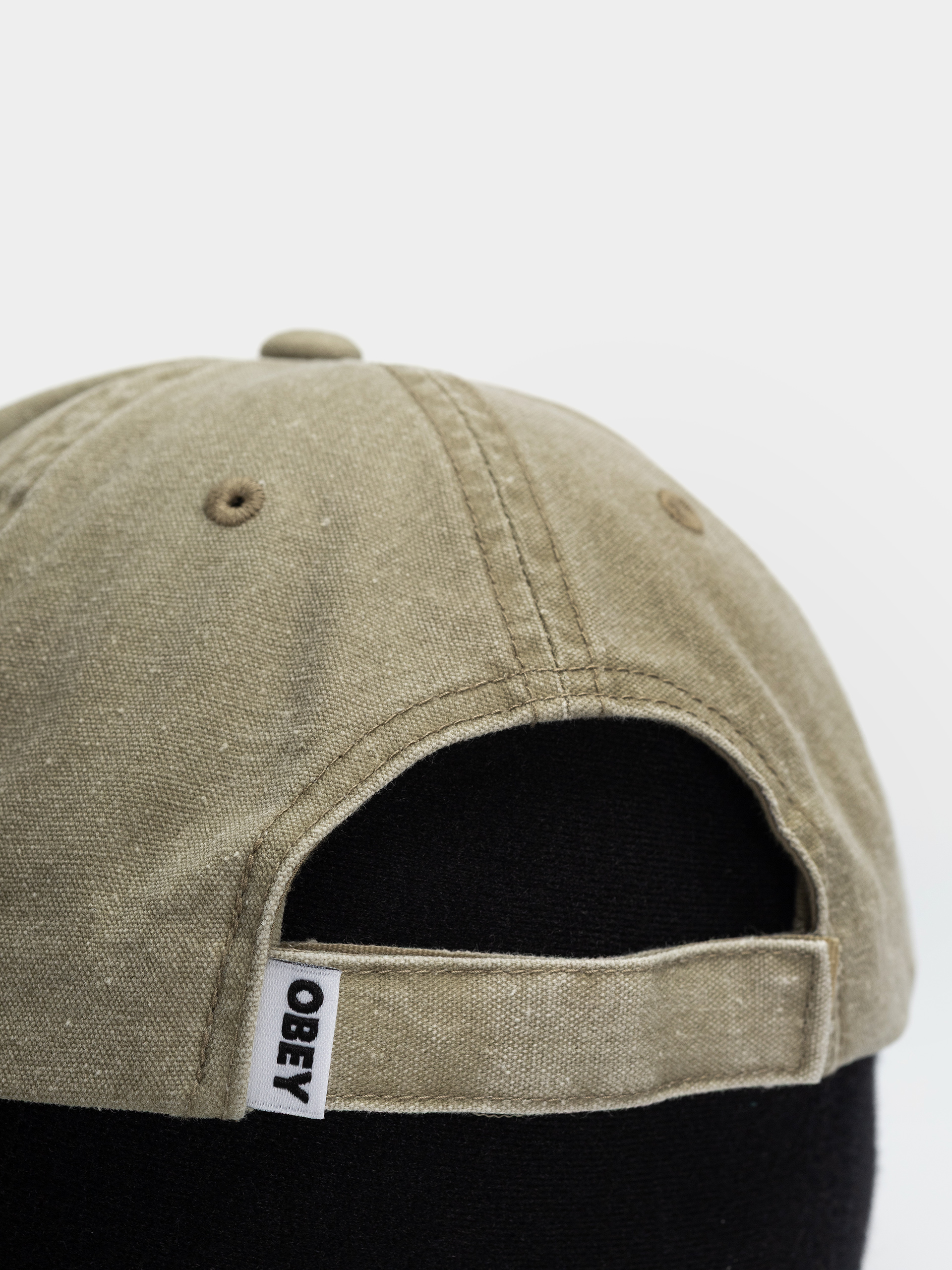 OBEY Icon Eyes Pigment 6 Panel Cap (pigment khaki)