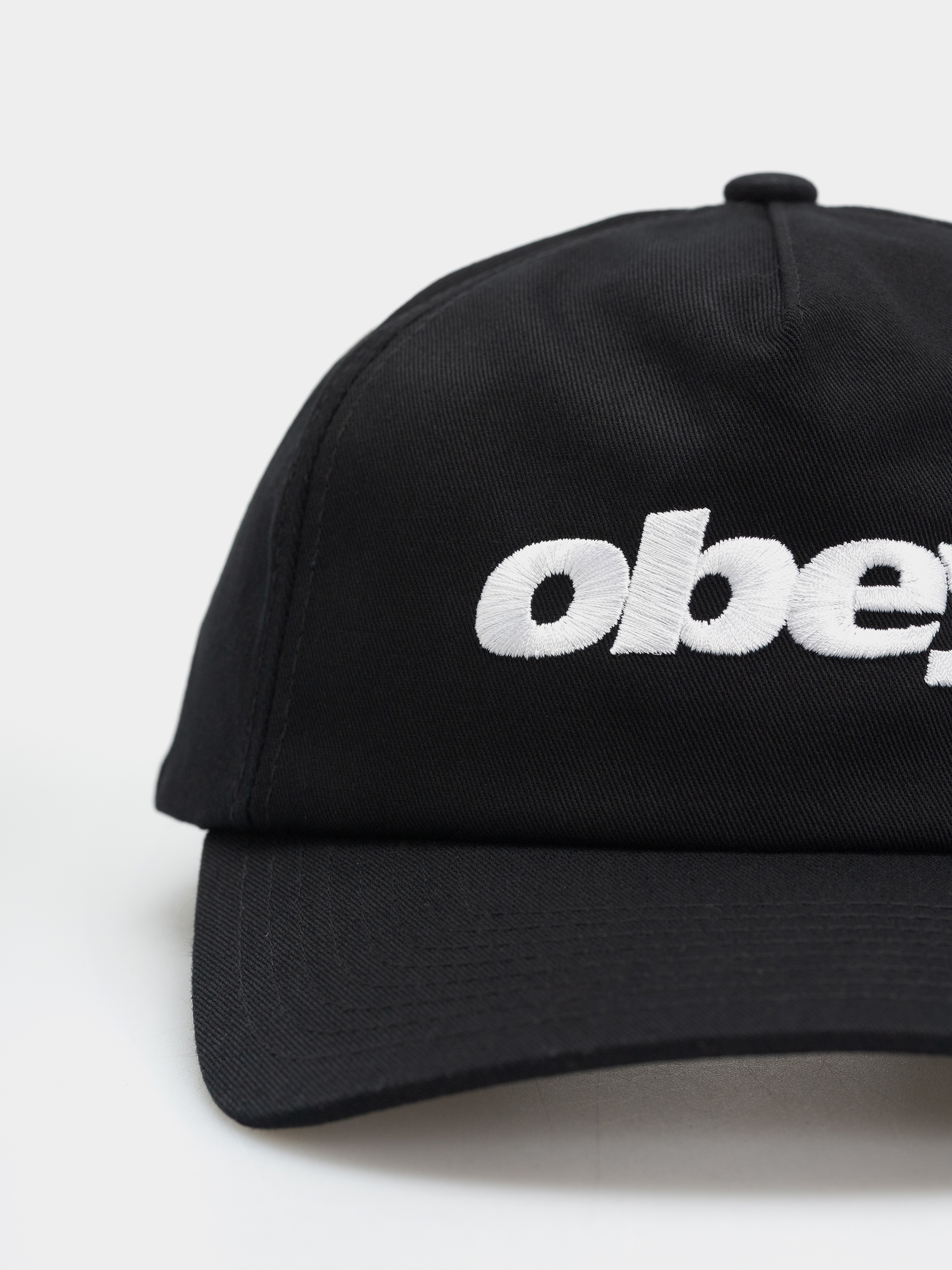 OBEY Delta 5 Panel Cap (black)