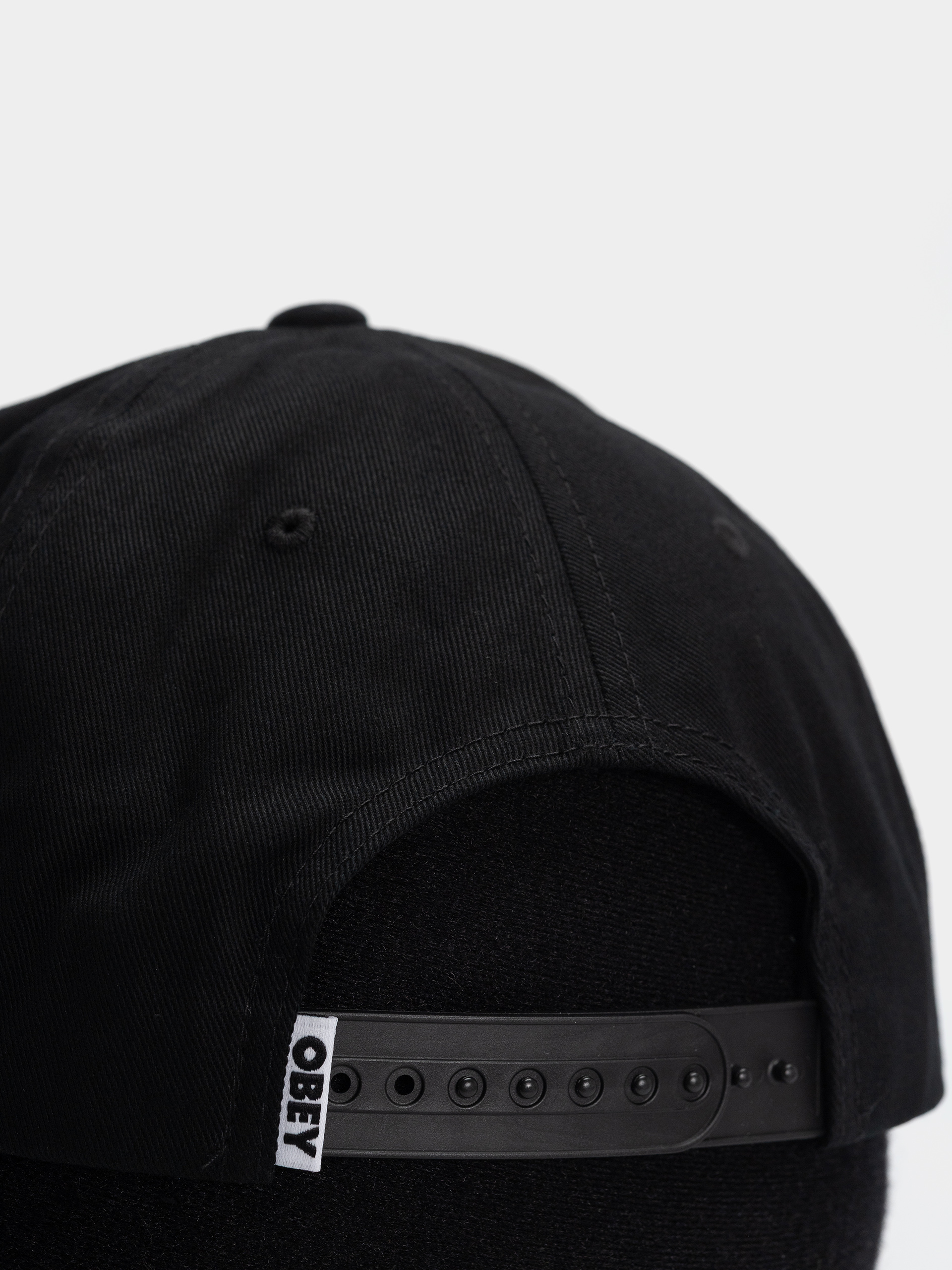 OBEY Delta 5 Panel Cap (black)