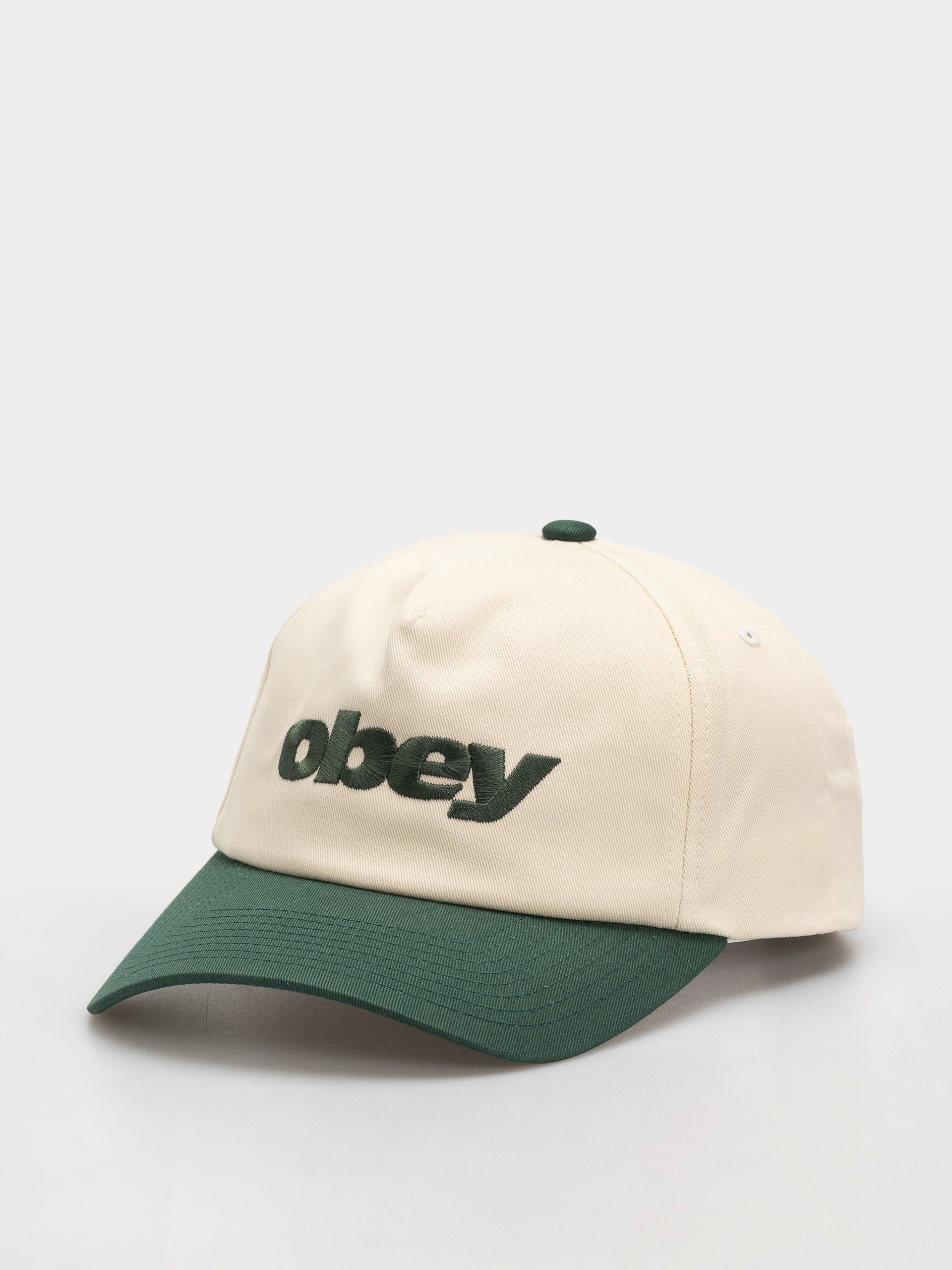 OBEY Delta 5 Panel Cap (spruce multi)