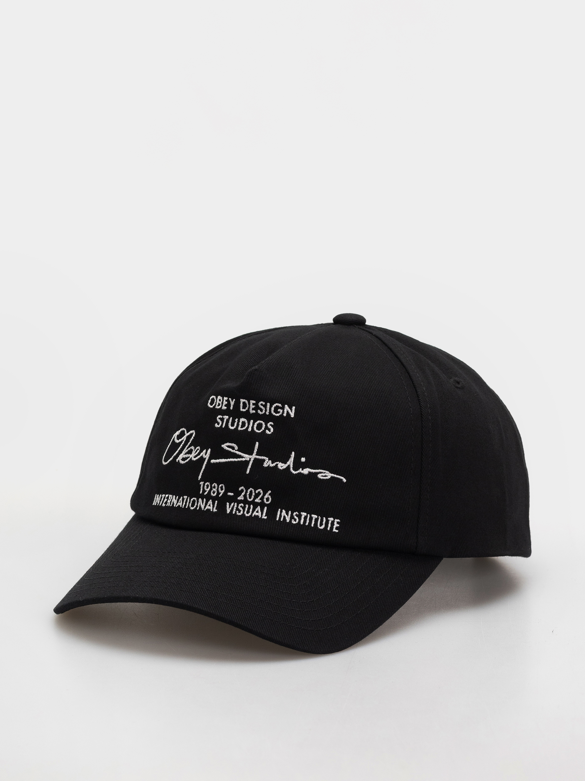 OBEY Cap Pigment Bold 6 Panel Strapback - black (pigment black)