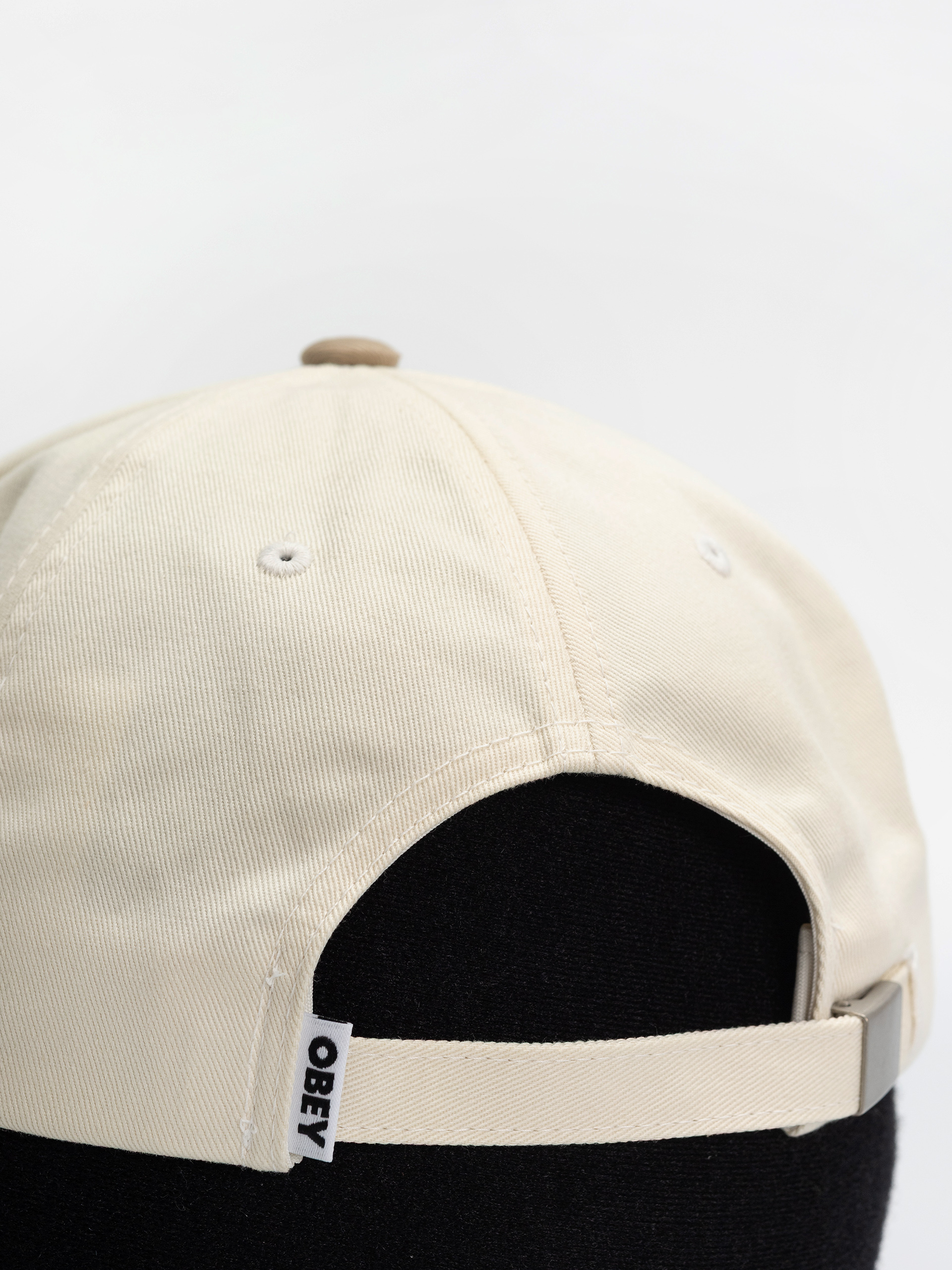 OBEY Design Studios 5 Panel Cap (pale khaki multi)