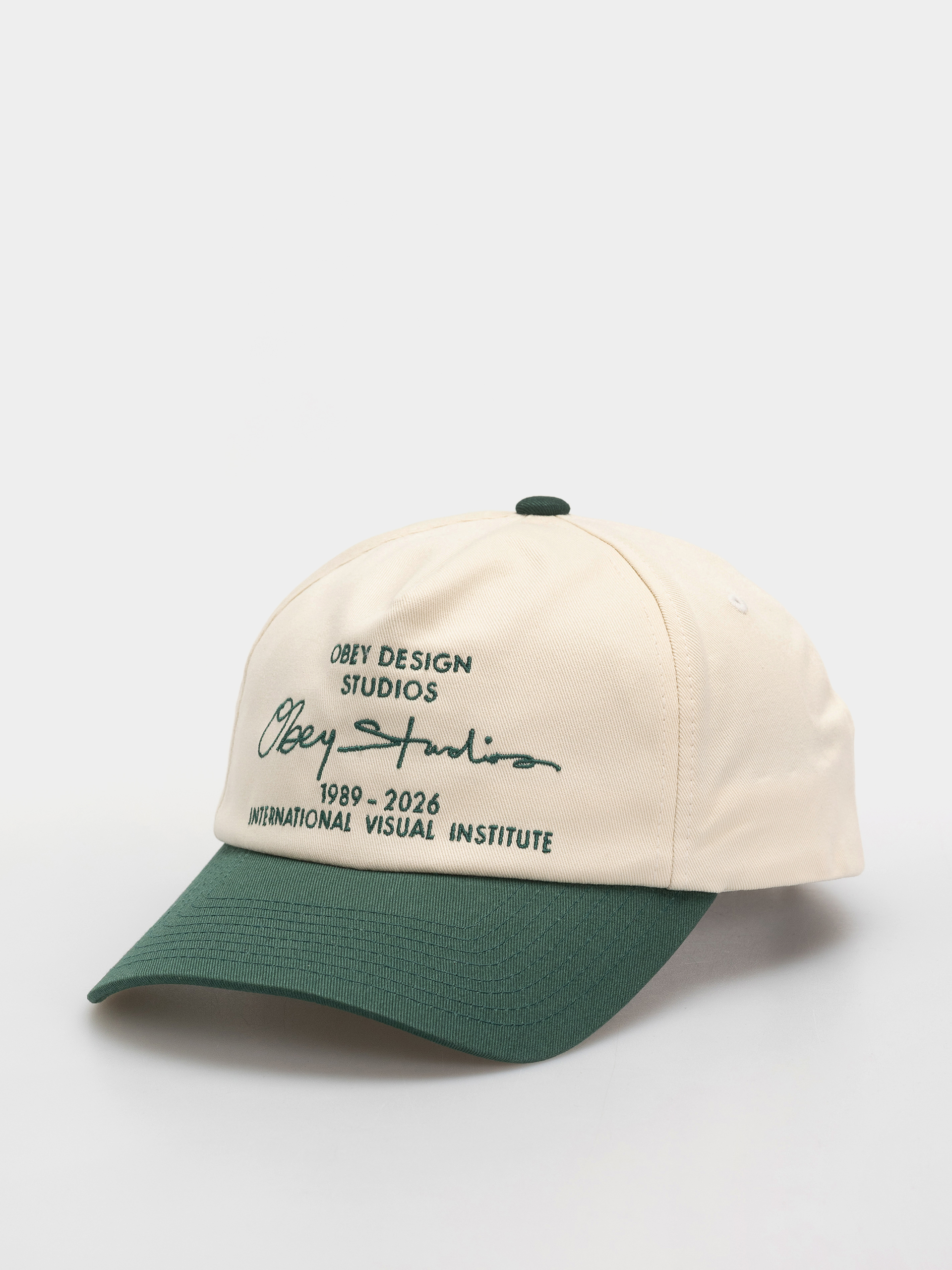 OBEY Design Studios 5 Panel Cap (spruce multi)