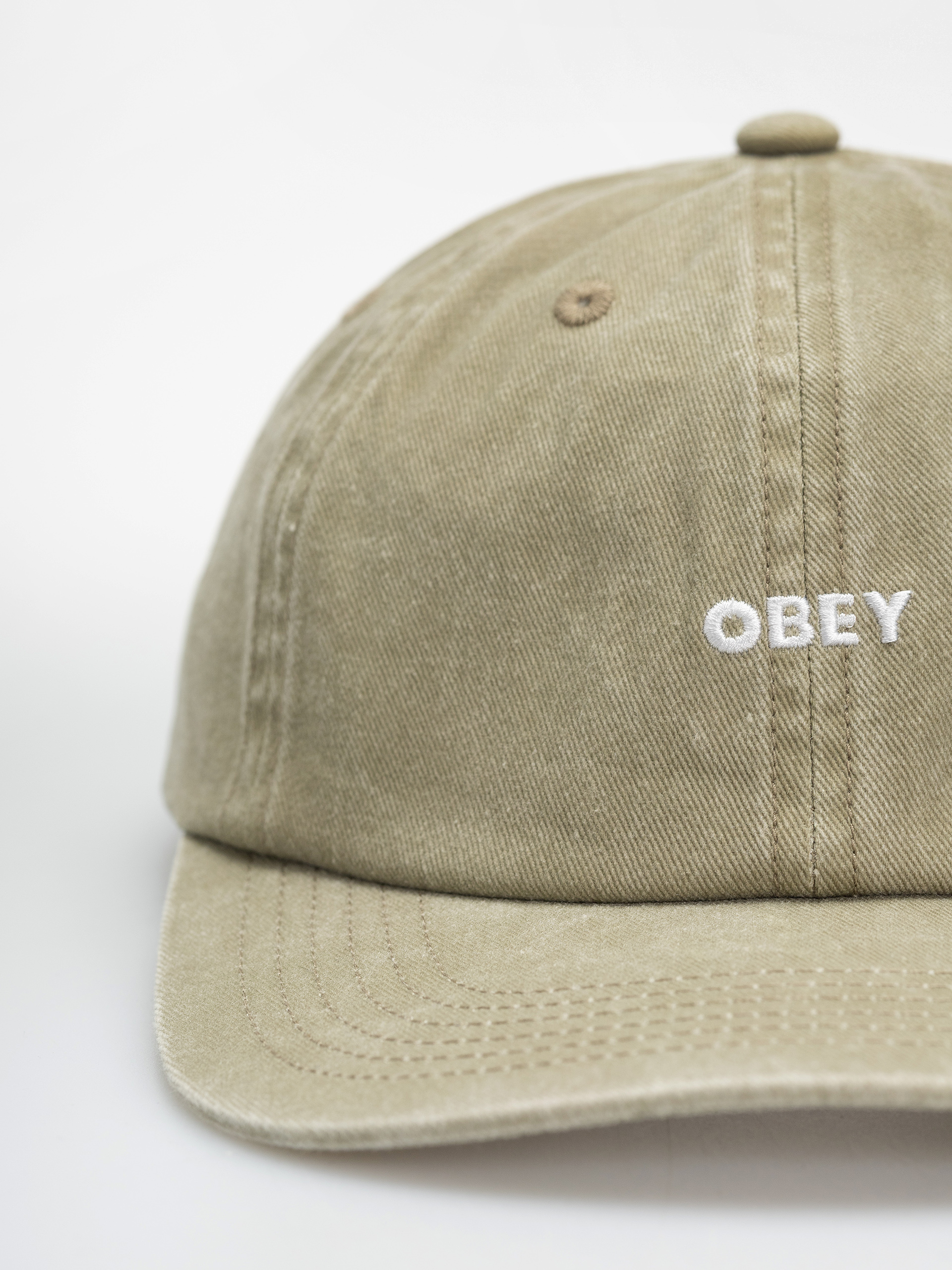 OBEY Pigment Bold 6 Panel Cap (pigment khaki)
