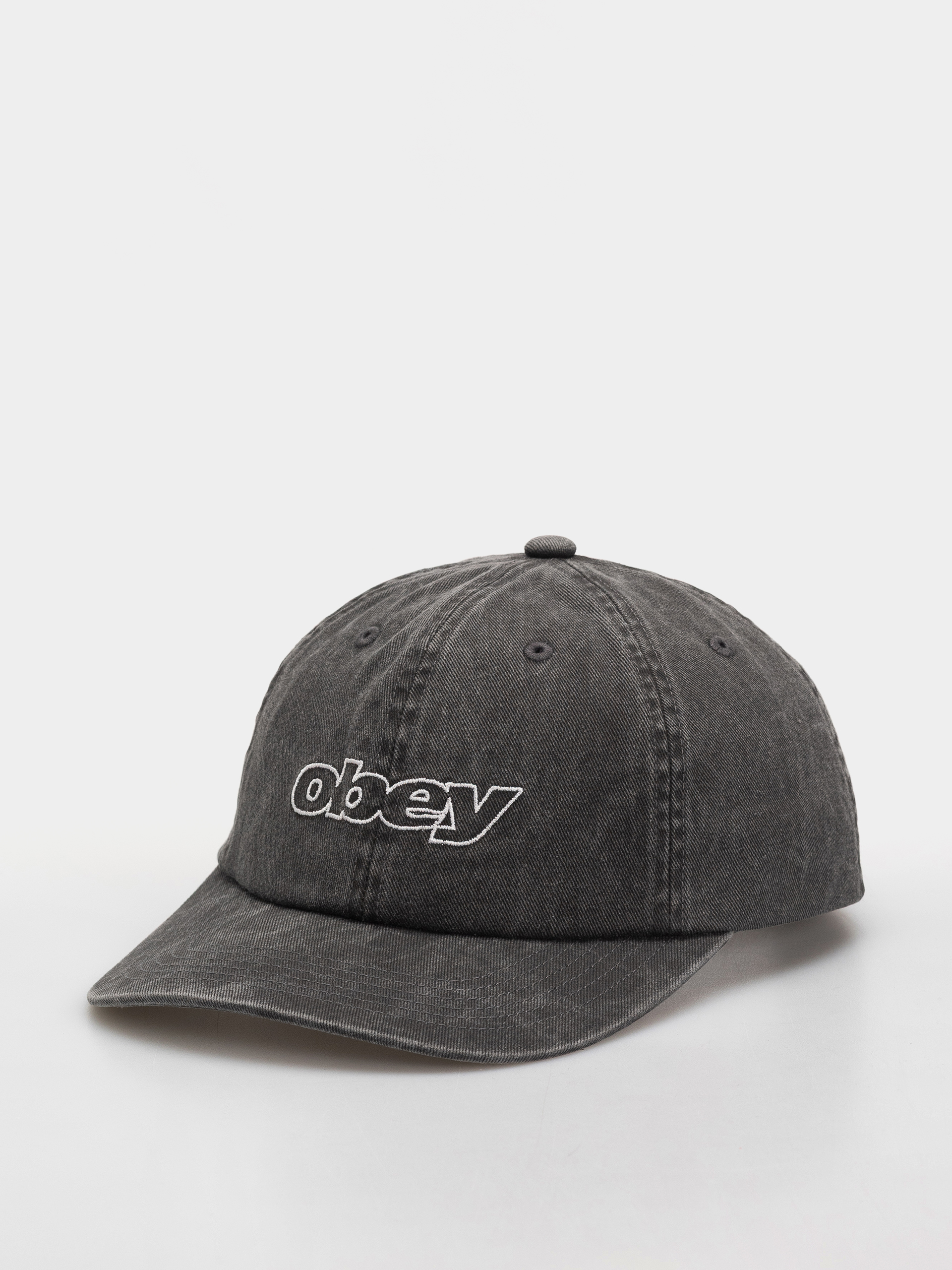 OBEY Pigment Slanted Cap - black (pigment black)