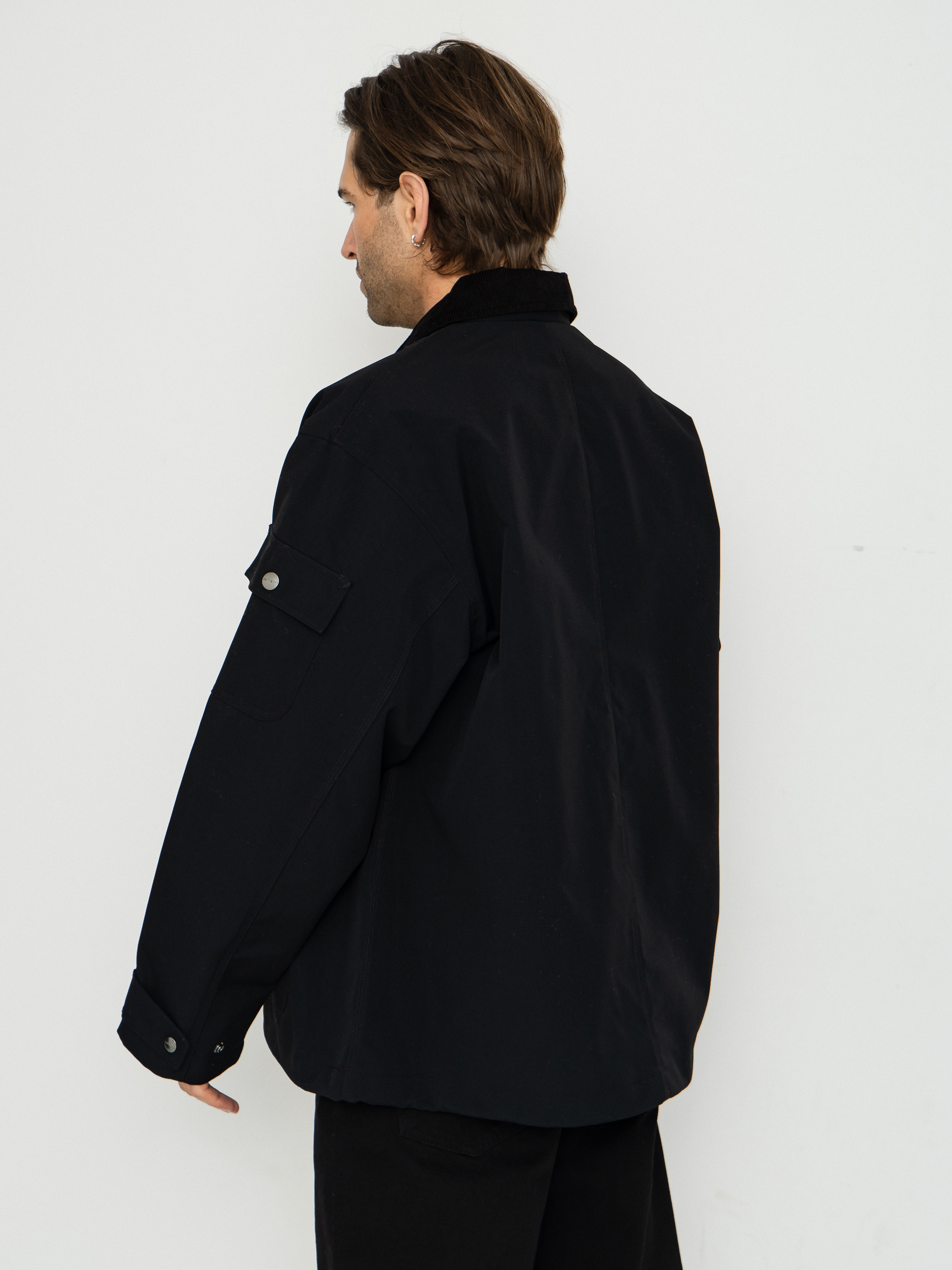 Carhartt WIP Jacket Clapton - black (black/black)