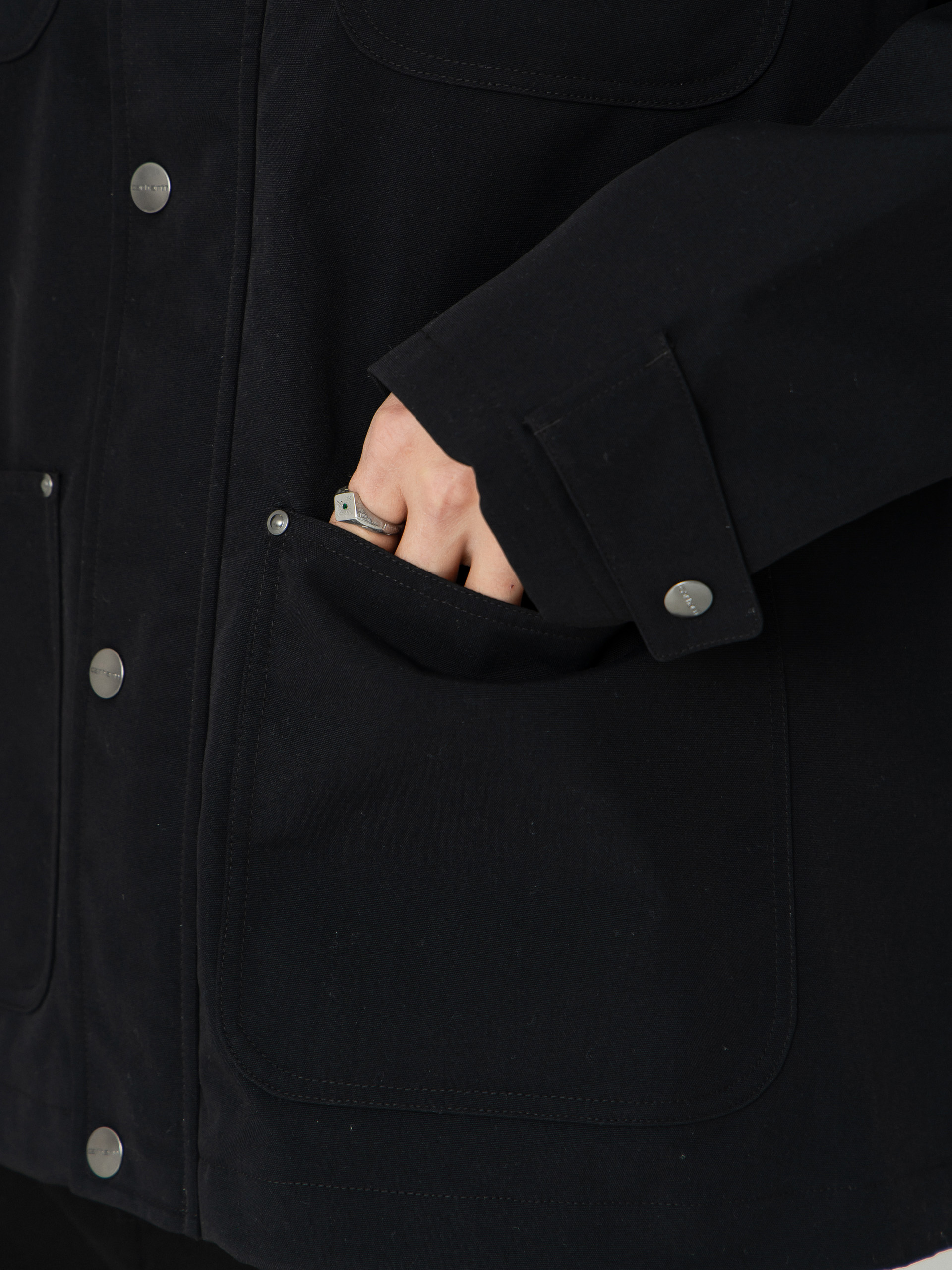 Carhartt WIP Jacke Clapton (black/black)