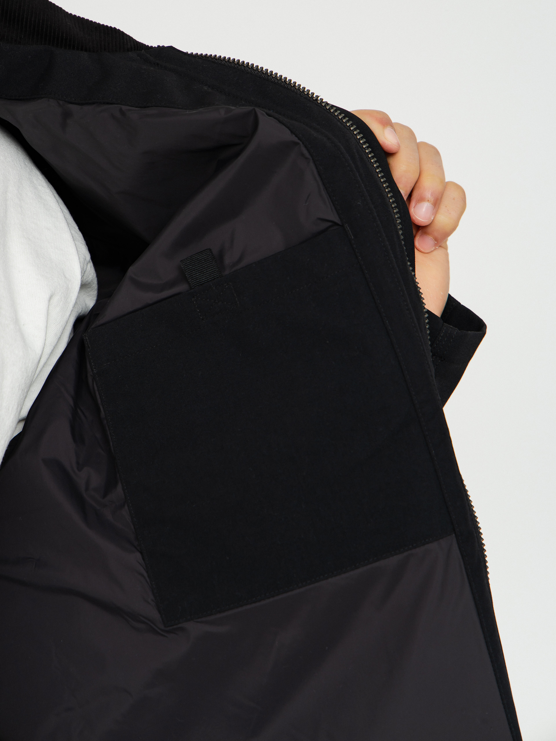 Carhartt WIP Jacket Clapton - black (black/black)