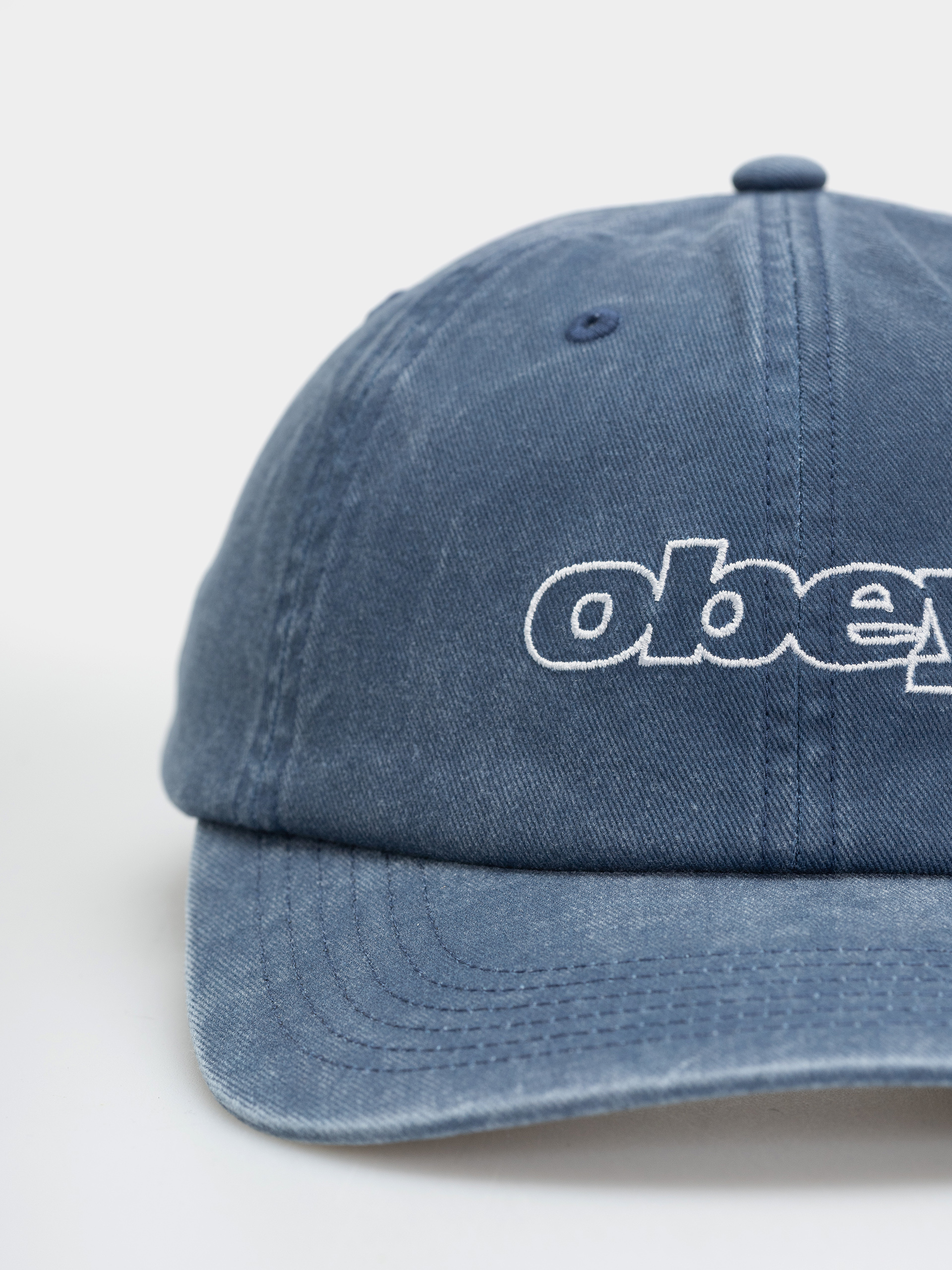 OBEY Pigment Slanted Cap - blue (pigment navy)