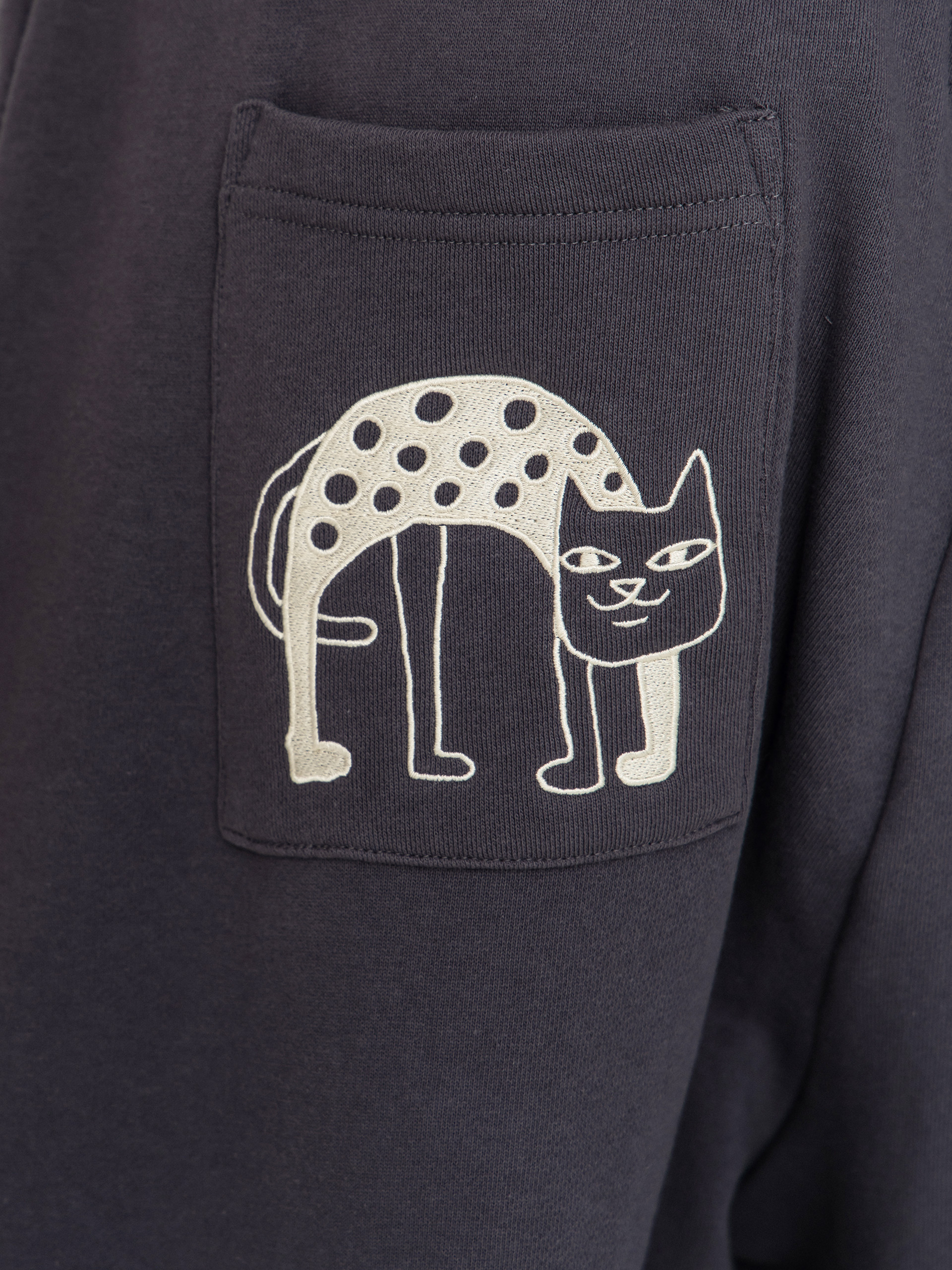 RipNDip Blonded Straight Leg Pants (charcoal)