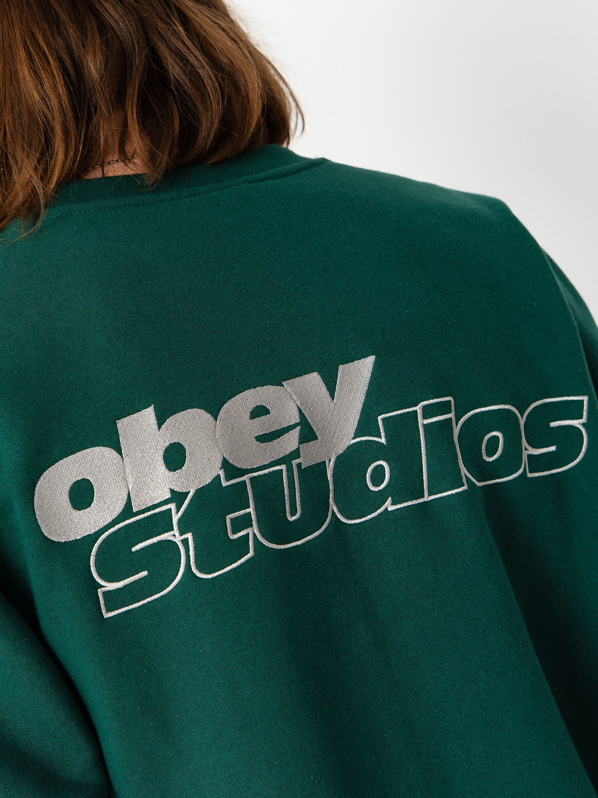 OBEY Tonic Sweatshirt (rain forest)