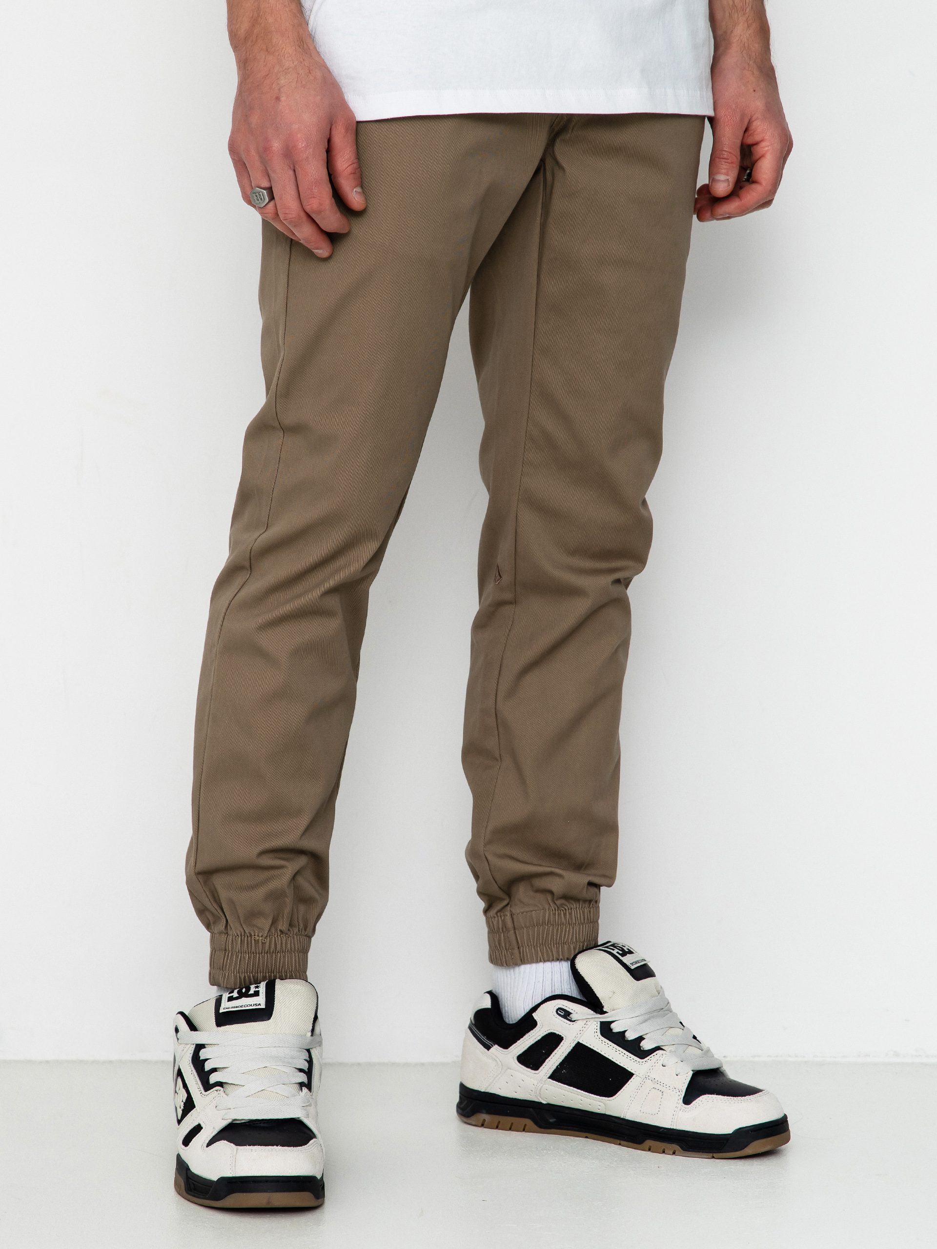 Volcom Frickin Slim Jogger Pants (khaki)