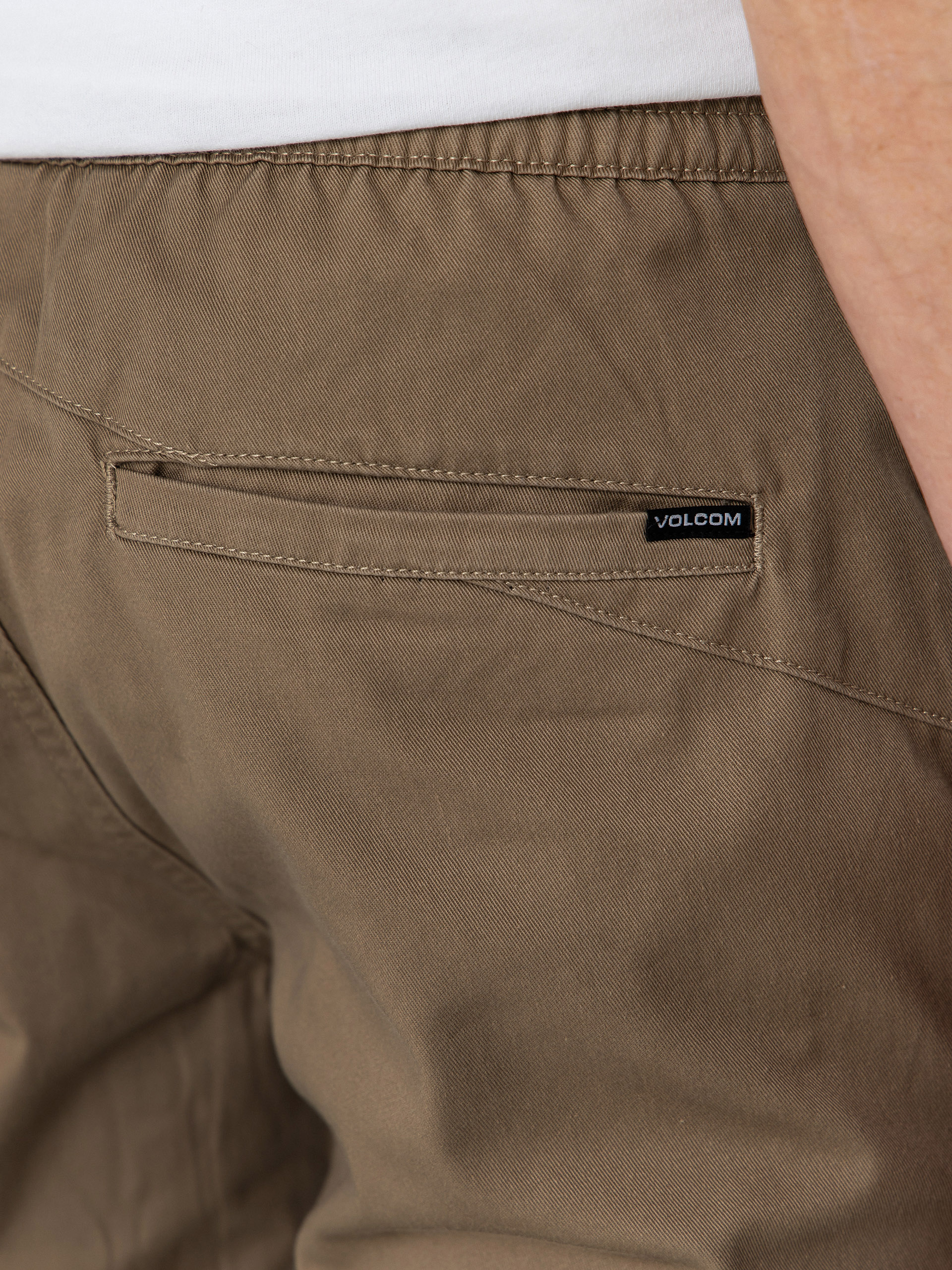 Volcom Frickin Slim Jogger Pants (khaki)