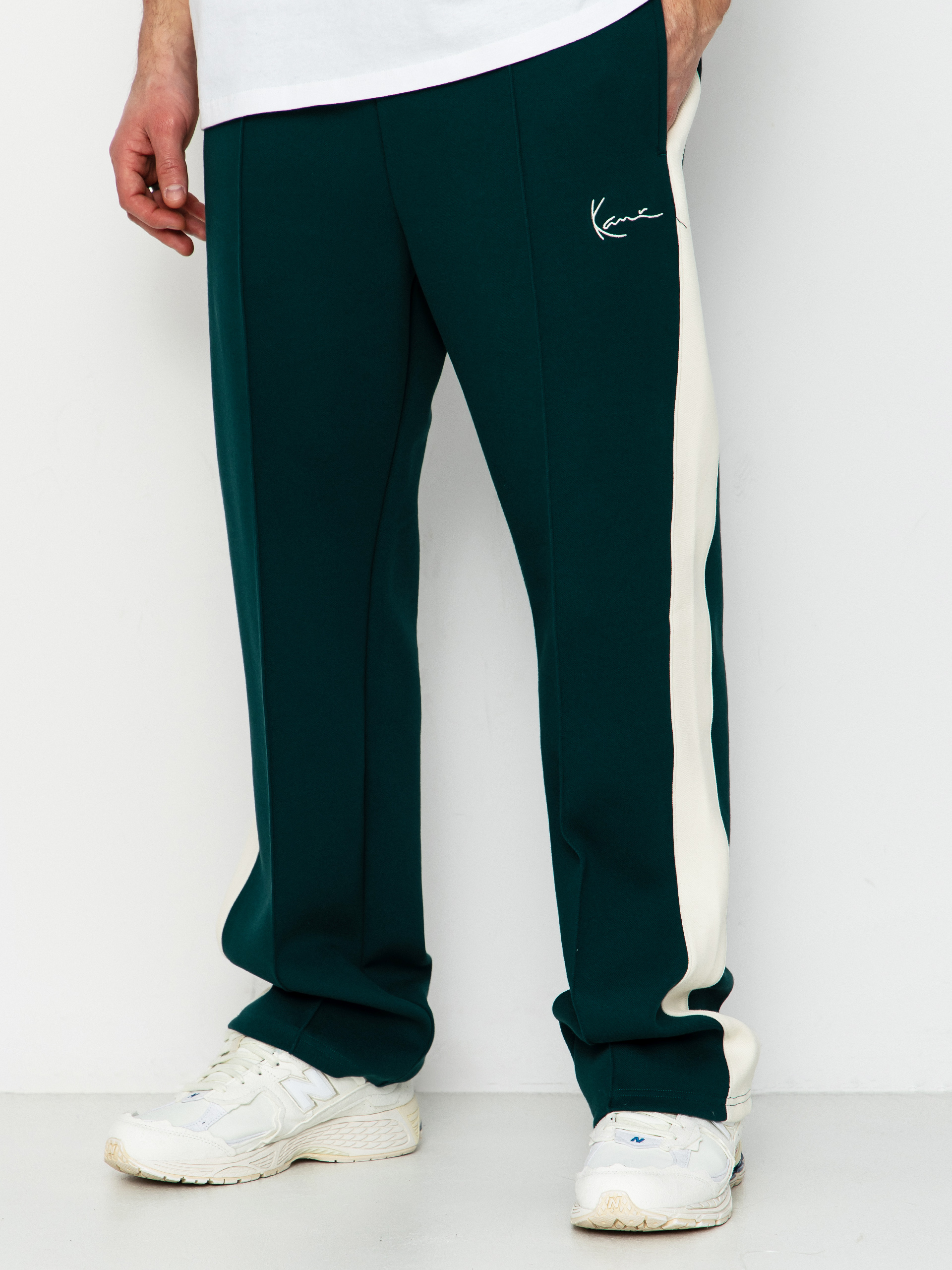 Karl Kani Signature Sidestripe Pique Pants (green)