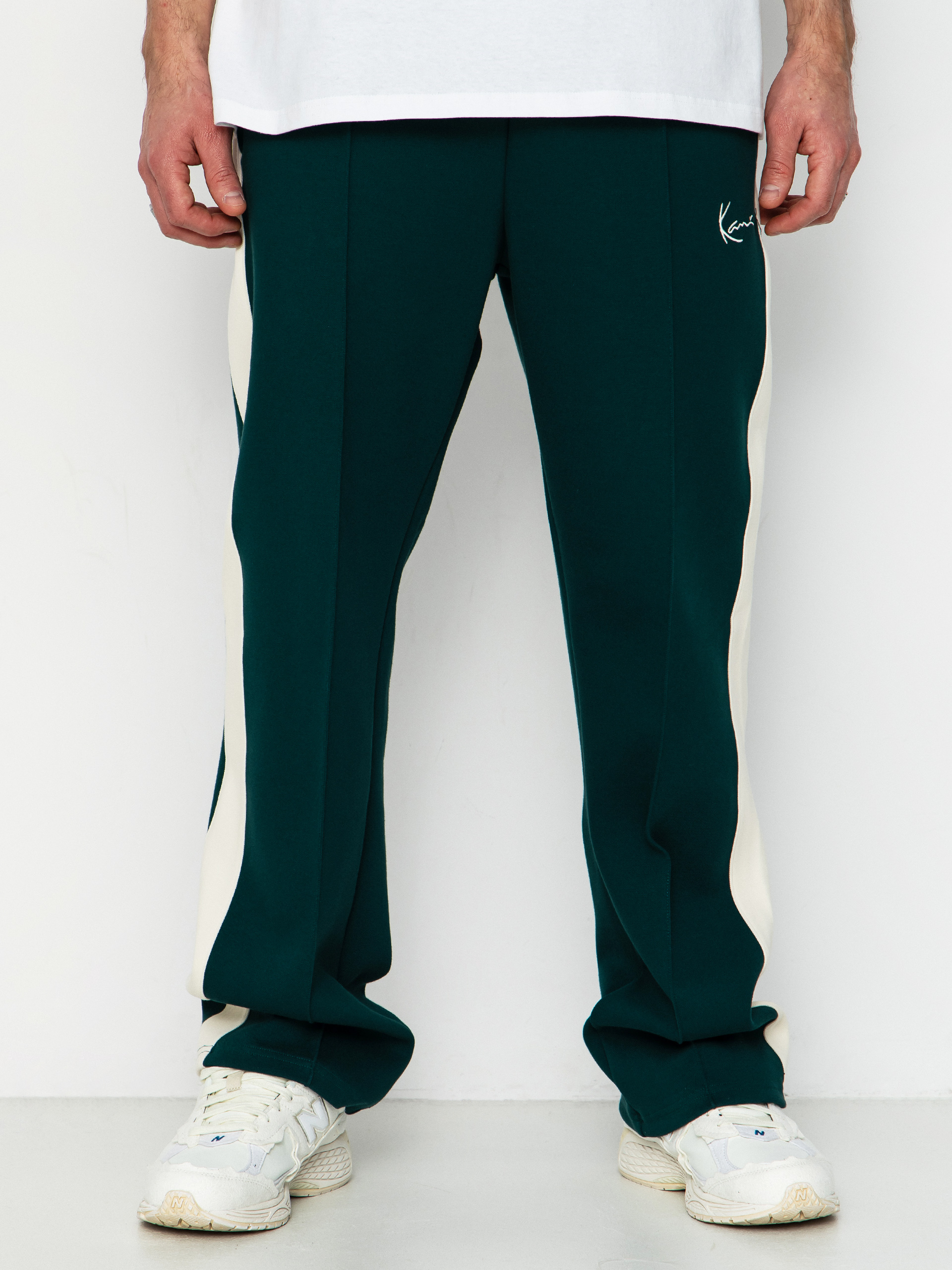 Karl Kani Signature Sidestripe Pique Hose (green)