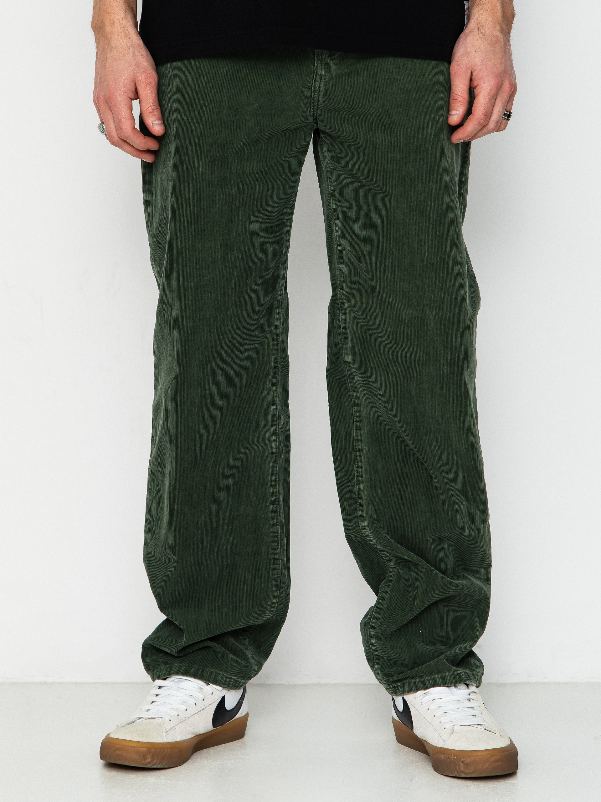 Polar Skate Big Boy Cords Hose - Grün (dark olive)