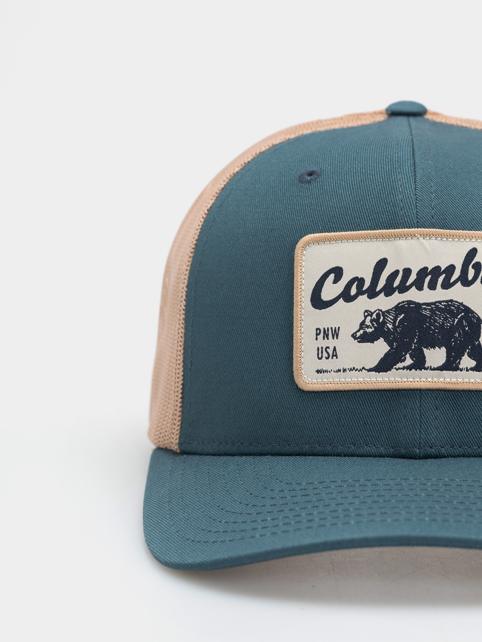 Columbia Mesh Snap Back Cap (everblue/pnw bear)