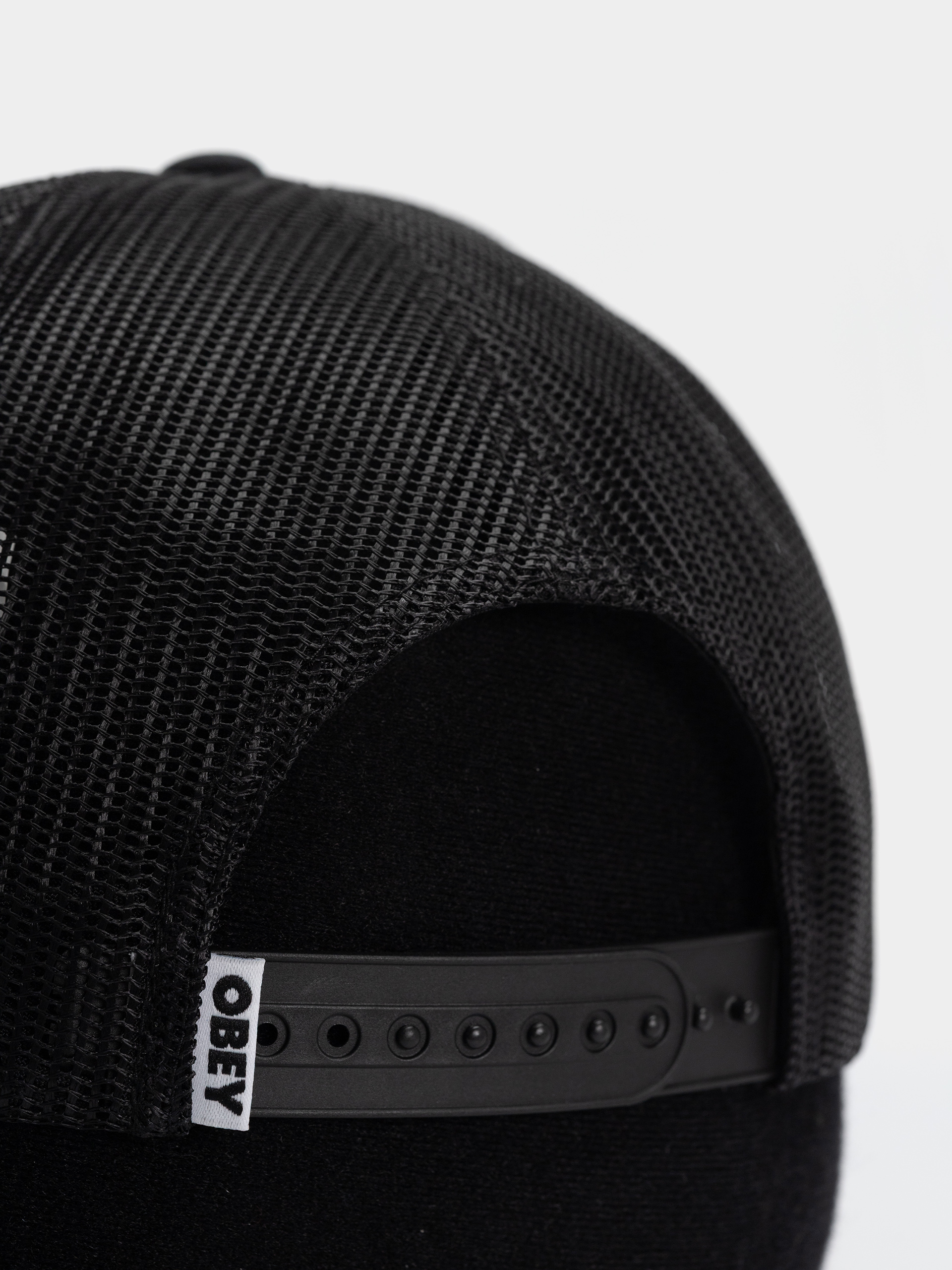 OBEY Ranch Trucker Cap (black)