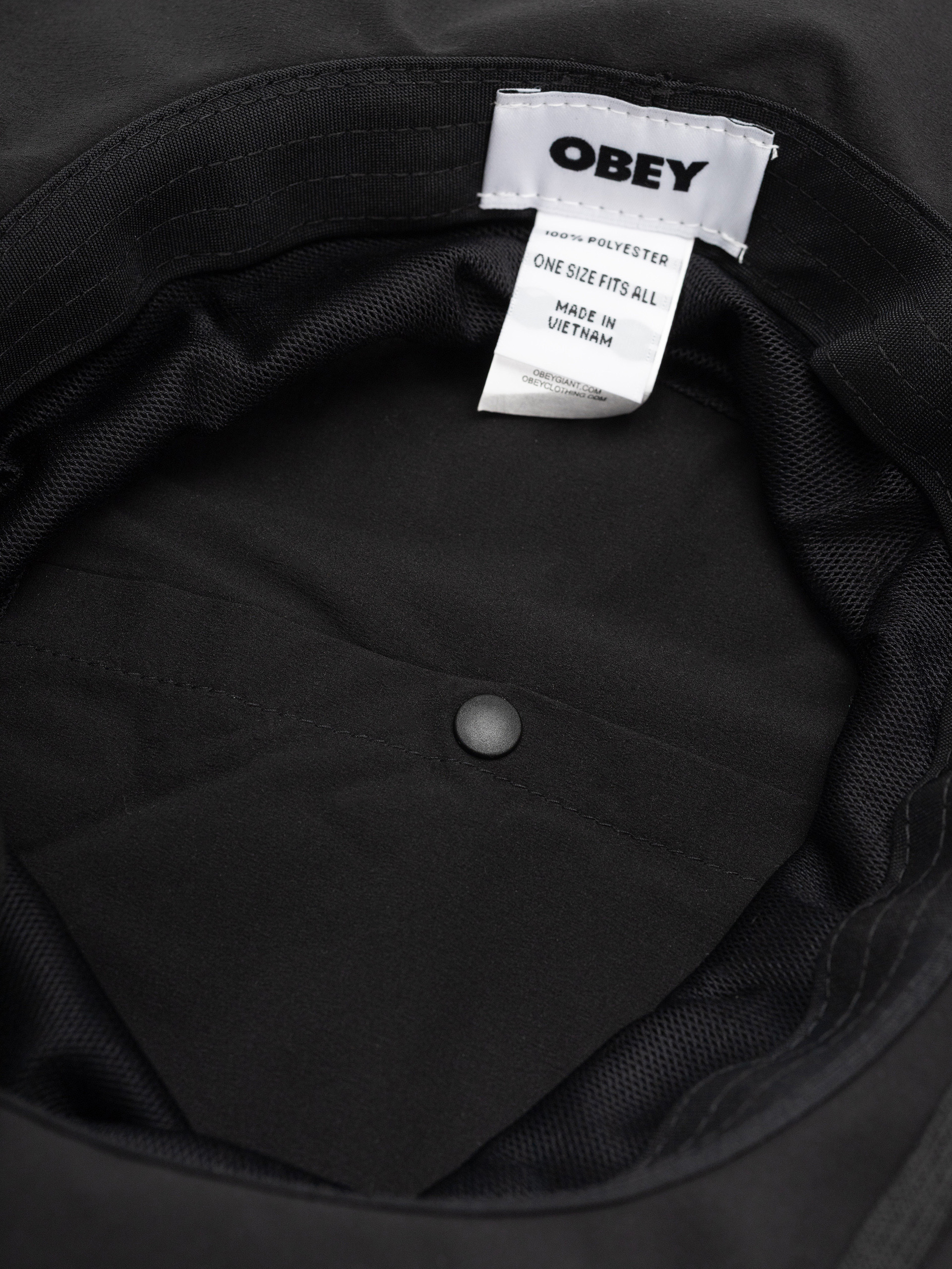 OBEY Sobo Trail Bucket Hat (black)