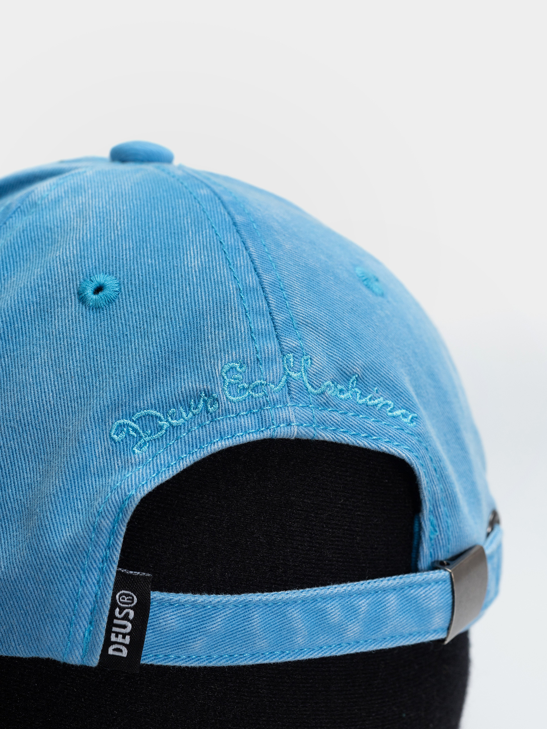 Deus Ex Machina Shield Garment Dyed Dad Cap (bonnie blue)