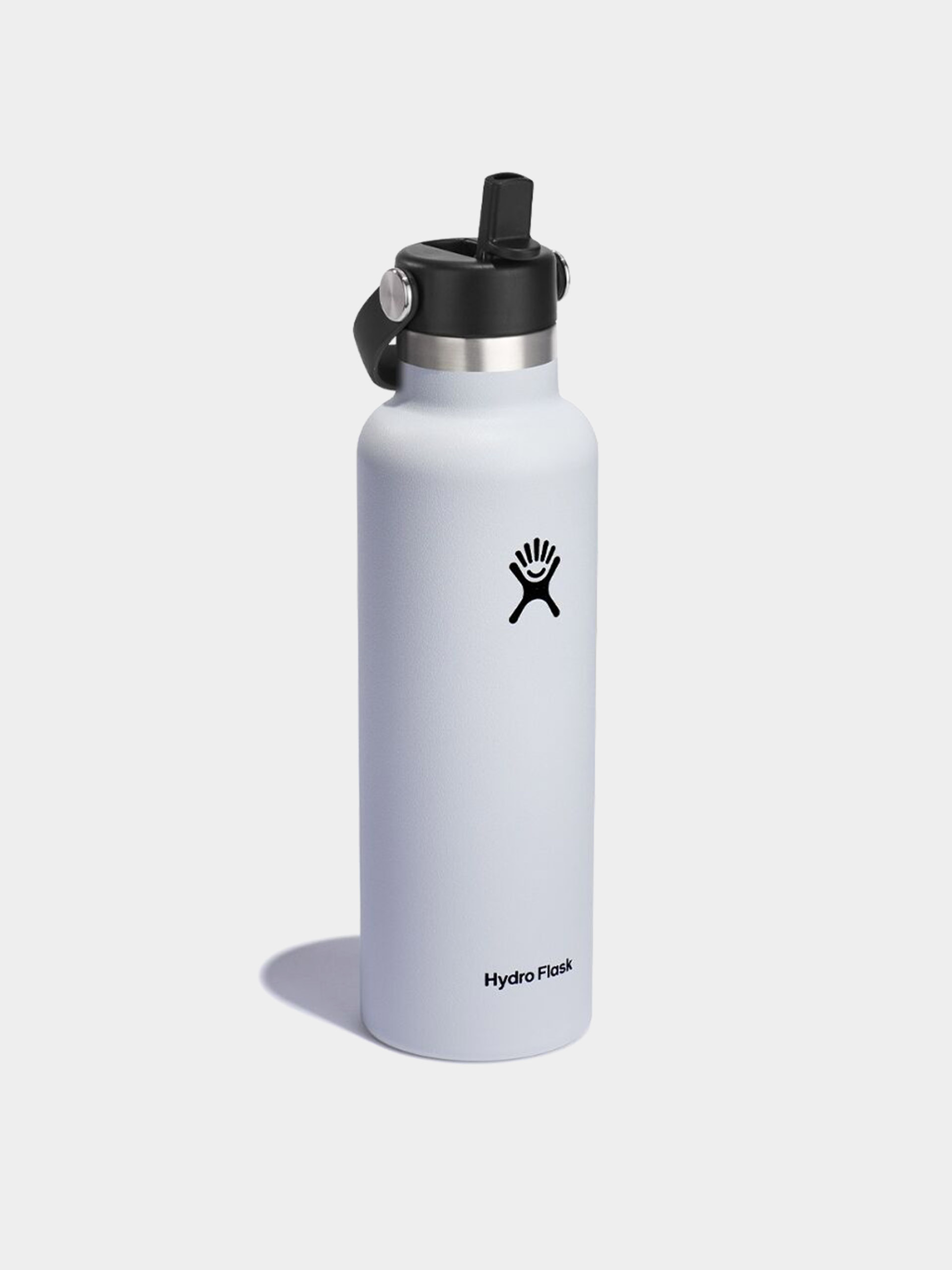 Hydro Flask Bottle Standard Flex Straw Cap 621ml (white)