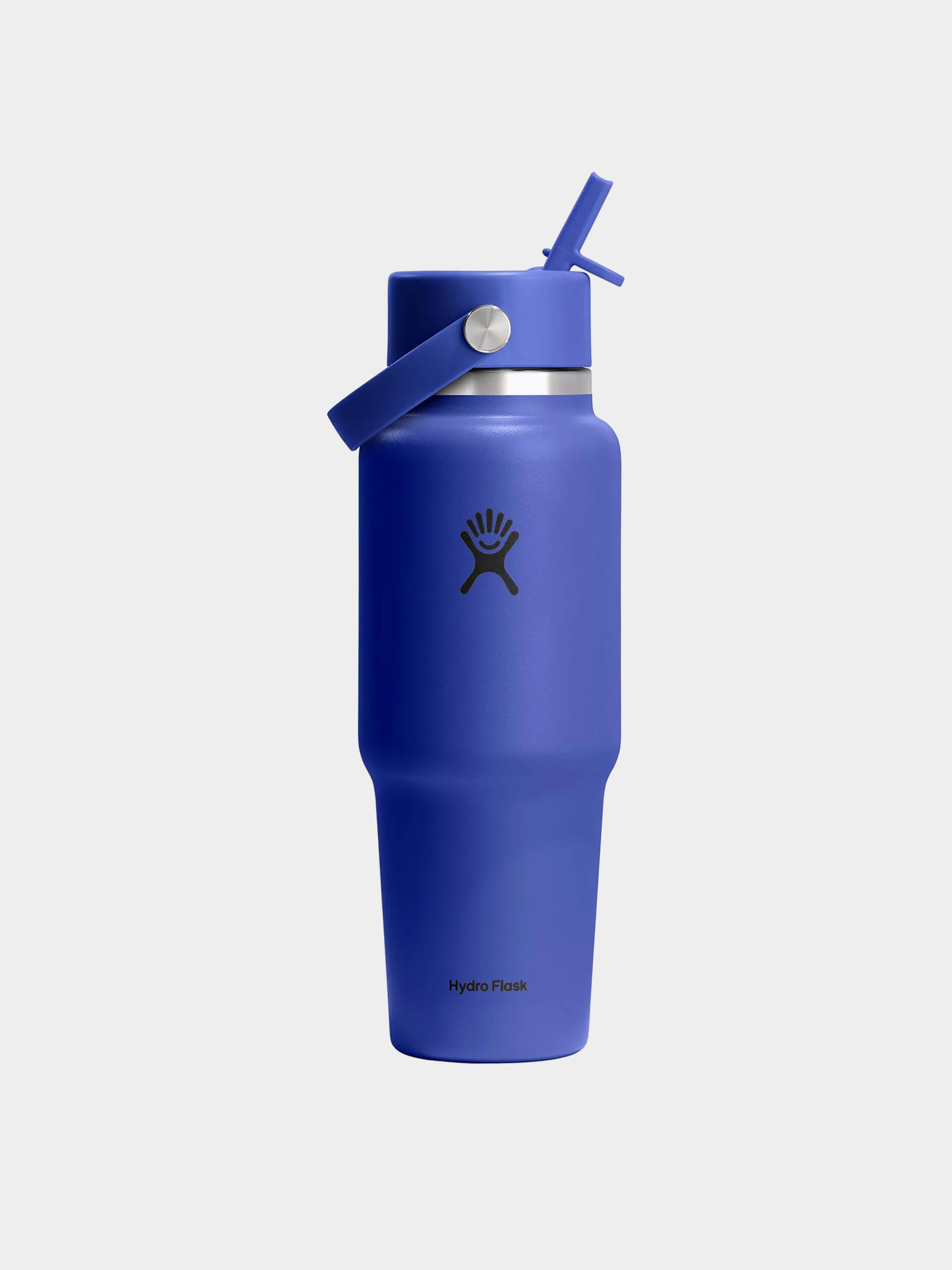 Hydro Flask Bottle Wide Flex Straw Travel 946ml (harbor blue)